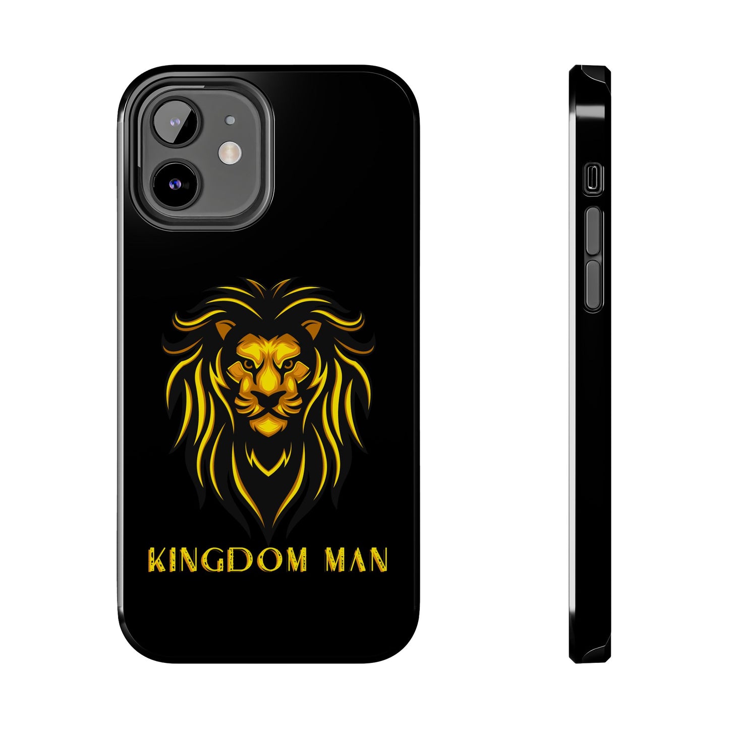 KIngdom Man (Gold Label) Tough Phone Cases BLACK