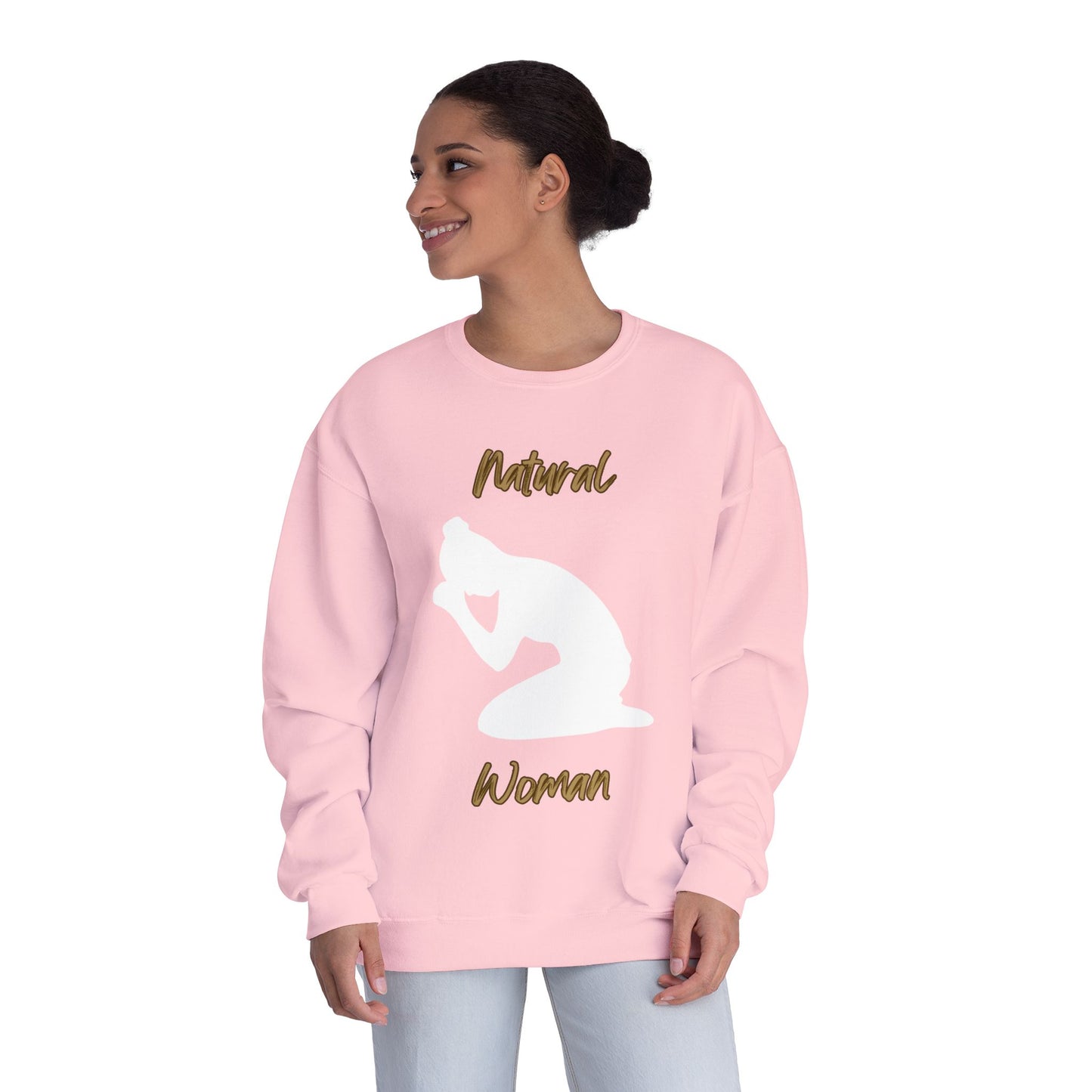 Natural Woman Pray (WL) Crewneck Sweatshirt