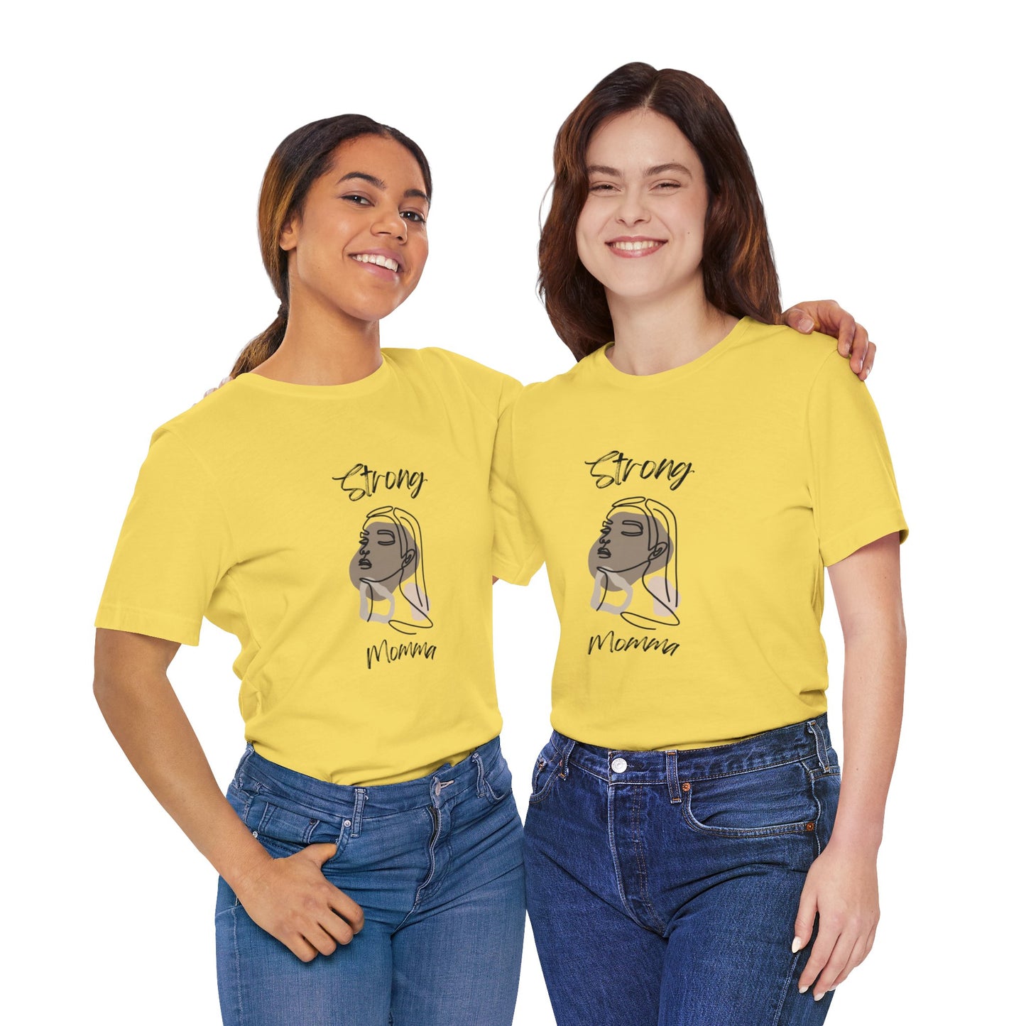 Strong Momma (BL) Short Sleeve T-Shirt EXPRESS DELIVERY ON SELECT COLORS