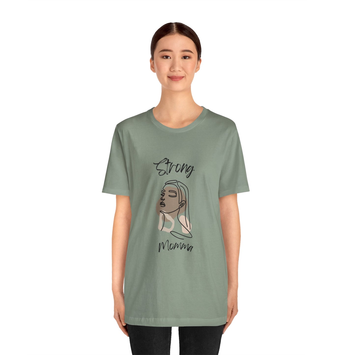 Strong Momma (BL) Short Sleeve T-Shirt EXPRESS DELIVERY ON SELECT COLORS