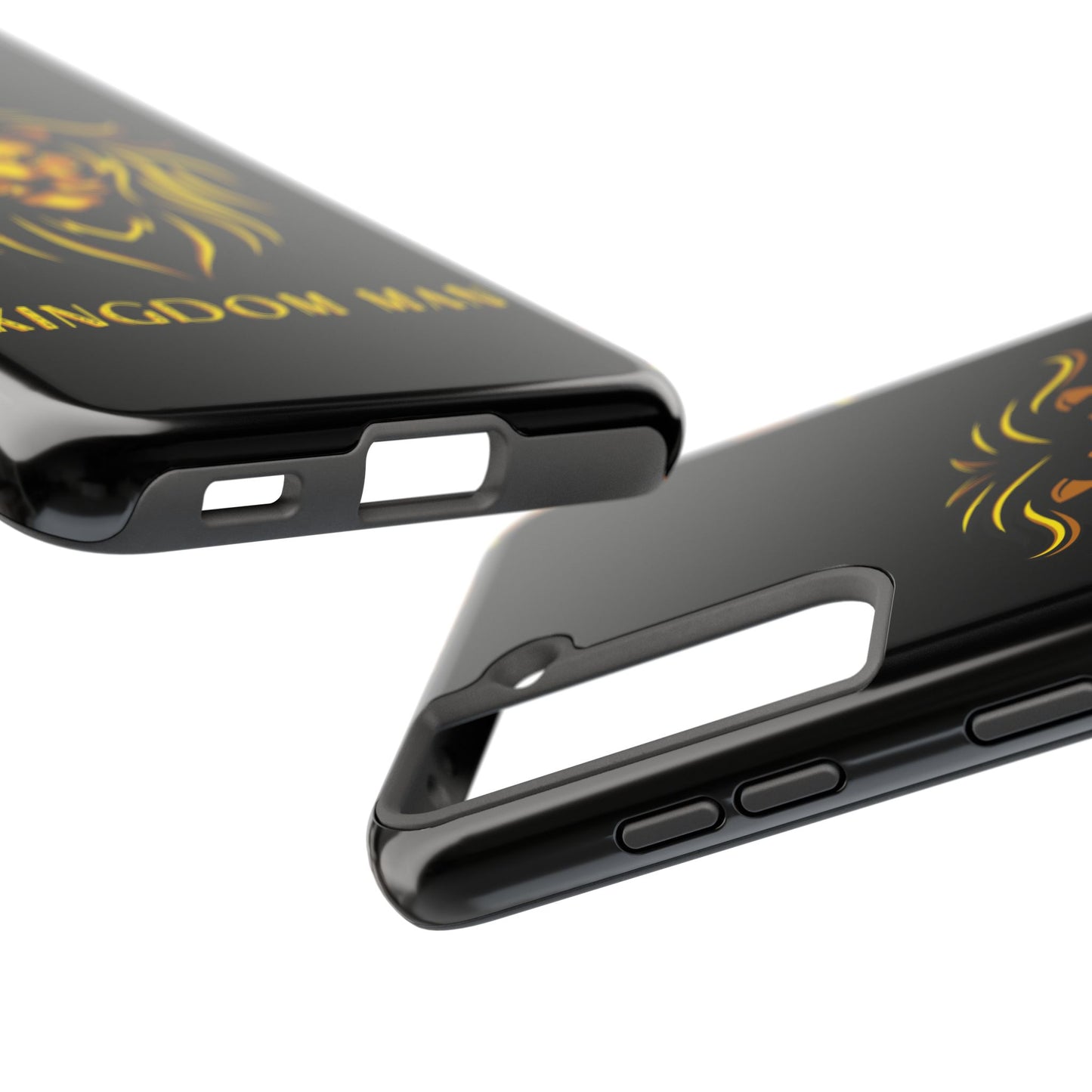 KIngdom Man (Gold Label) Tough Phone Cases BLACK
