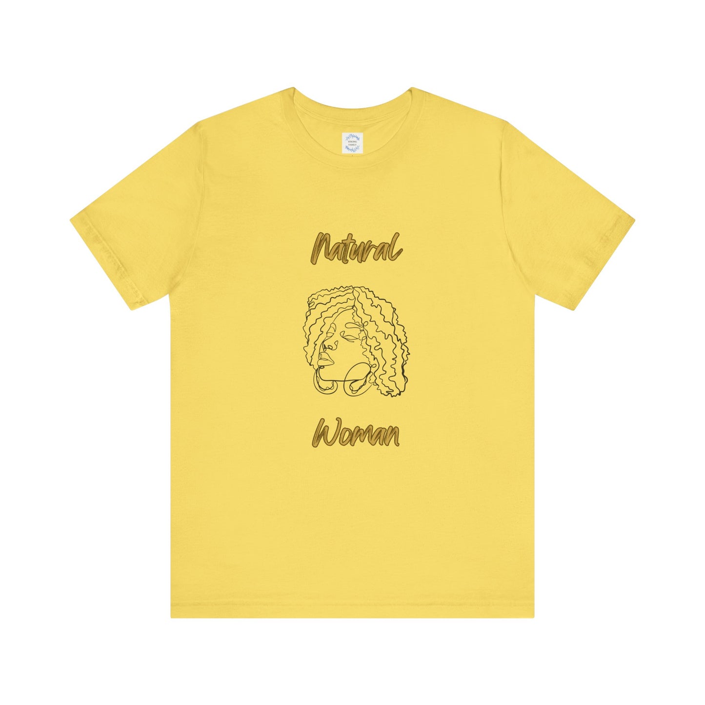 Natural Woman Naturally Me (BL) Short Sleeve T-Shirt