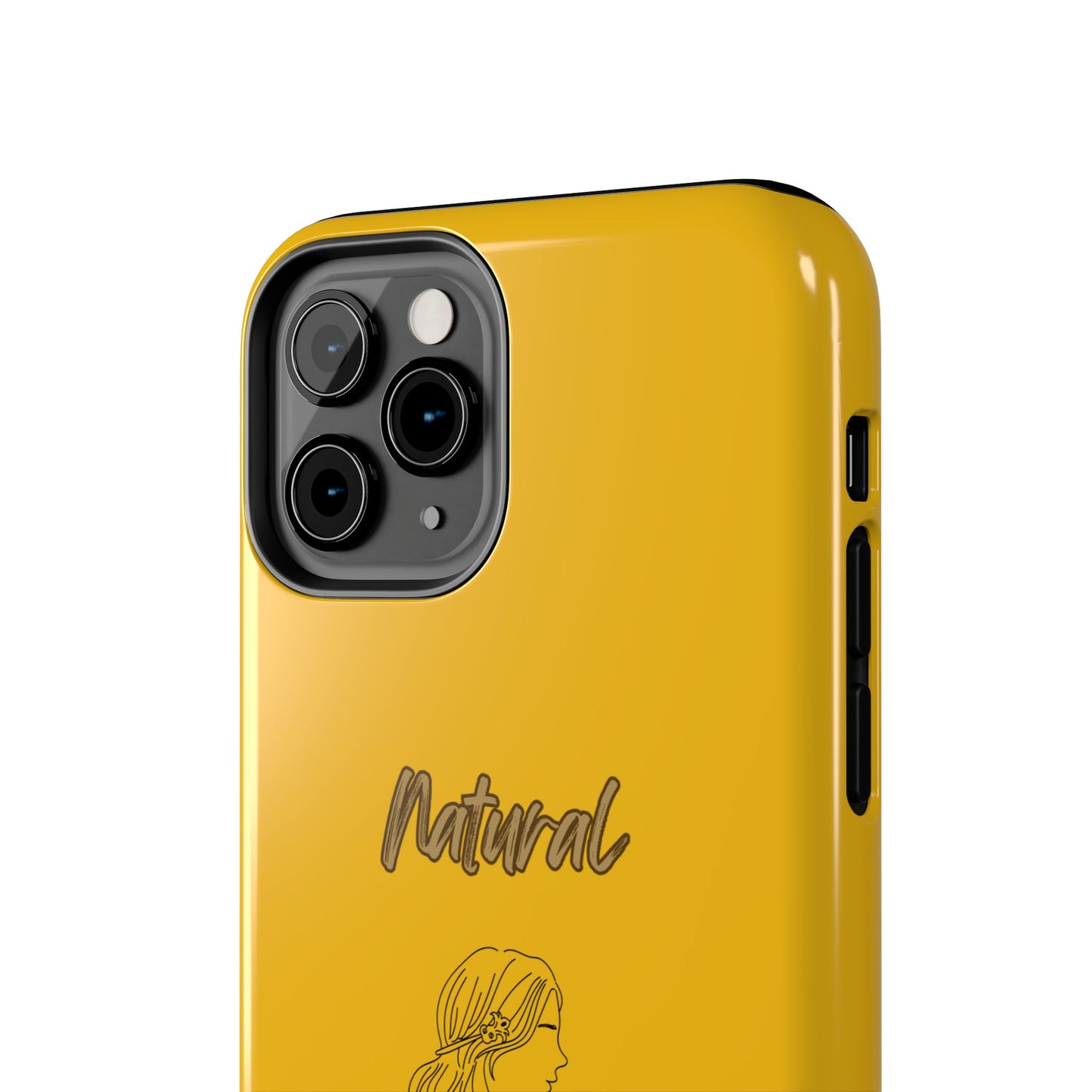 Natural Woman Young Woman (BL)Tough Phone Cases YELLOW
