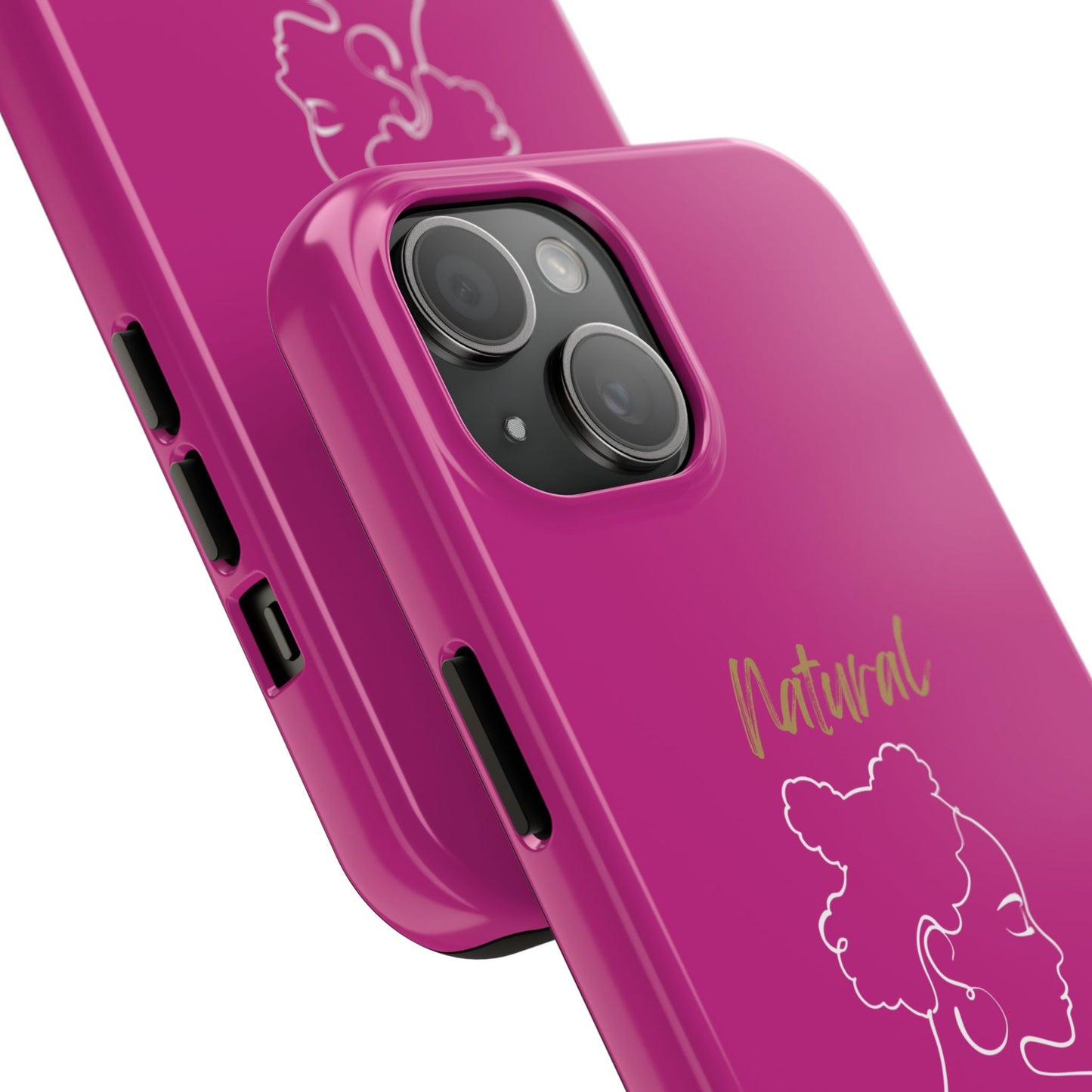Natural Woman Twists (WL) Tough Phone Case PINK