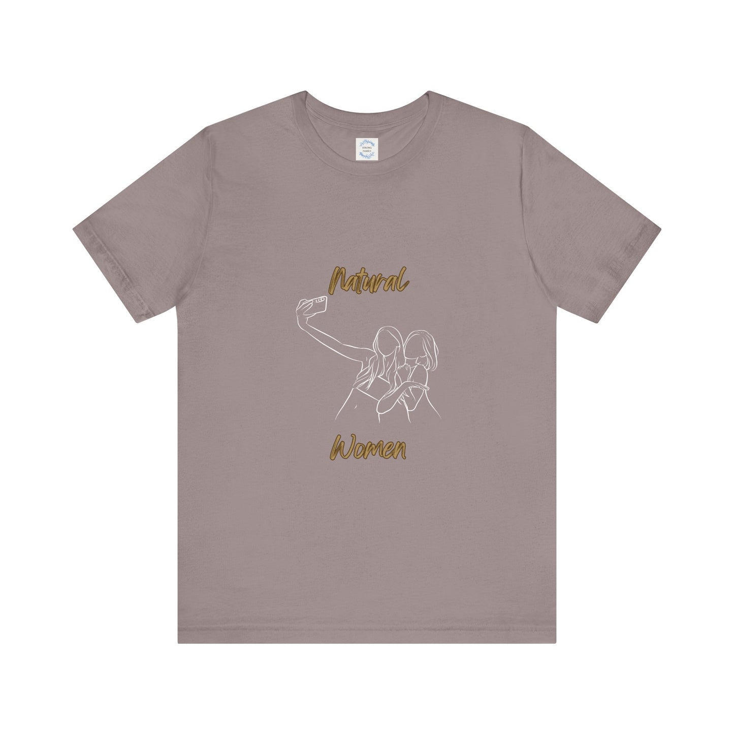 Natural Women Friends Selfie (WL) Short Sleeve T-Shirt