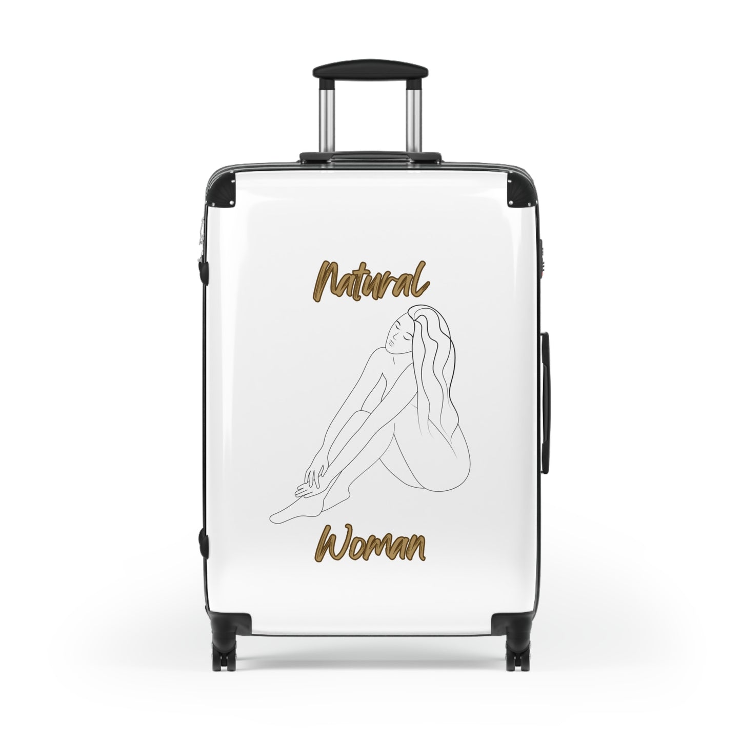 Natural Woman Beauty (BL) Suitcase WHITE