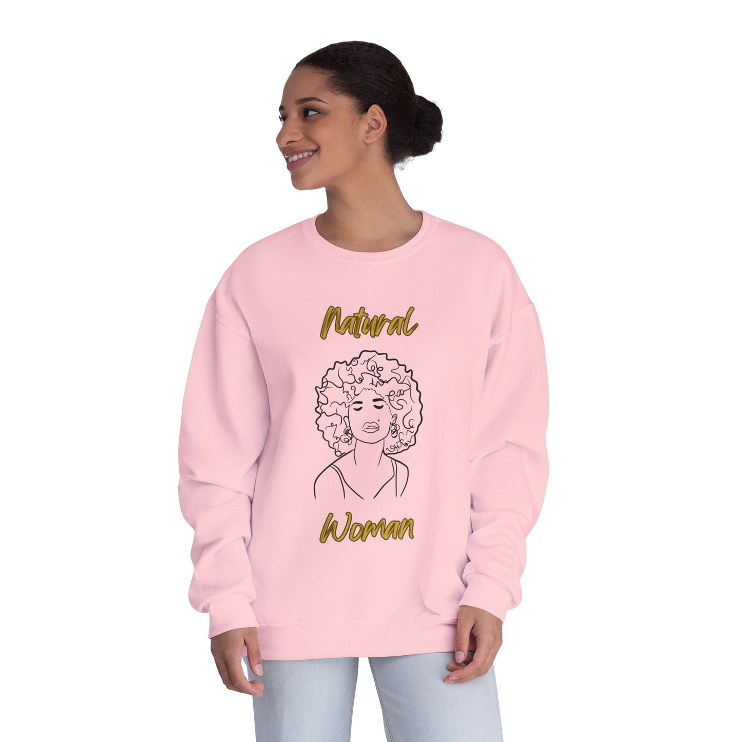 Natural Woman All About Me (BL) Crewneck Sweatshirt