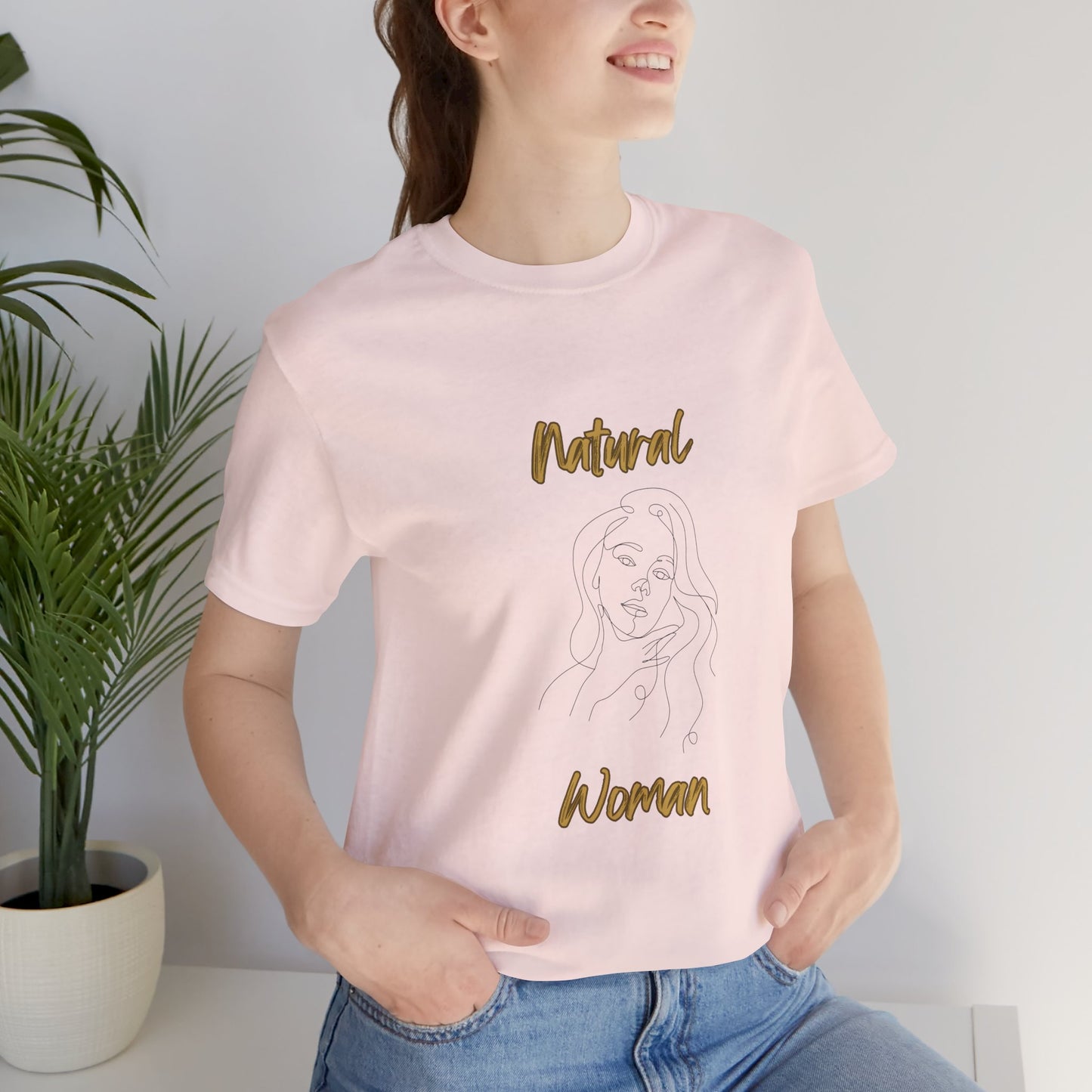 Natural Woman Hola (BL) Short Sleeve T-Shirt