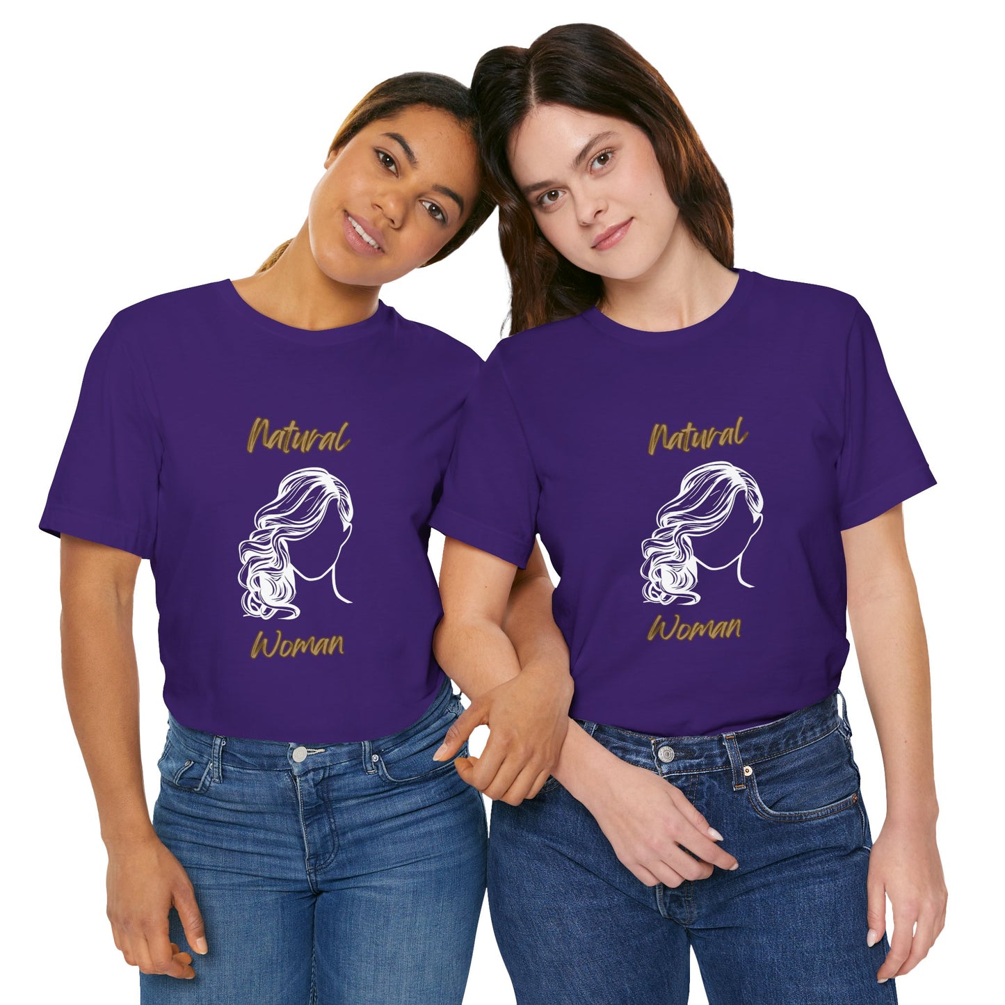 Natural Woman Long Curl (WL) Short Sleeve T-Shirt