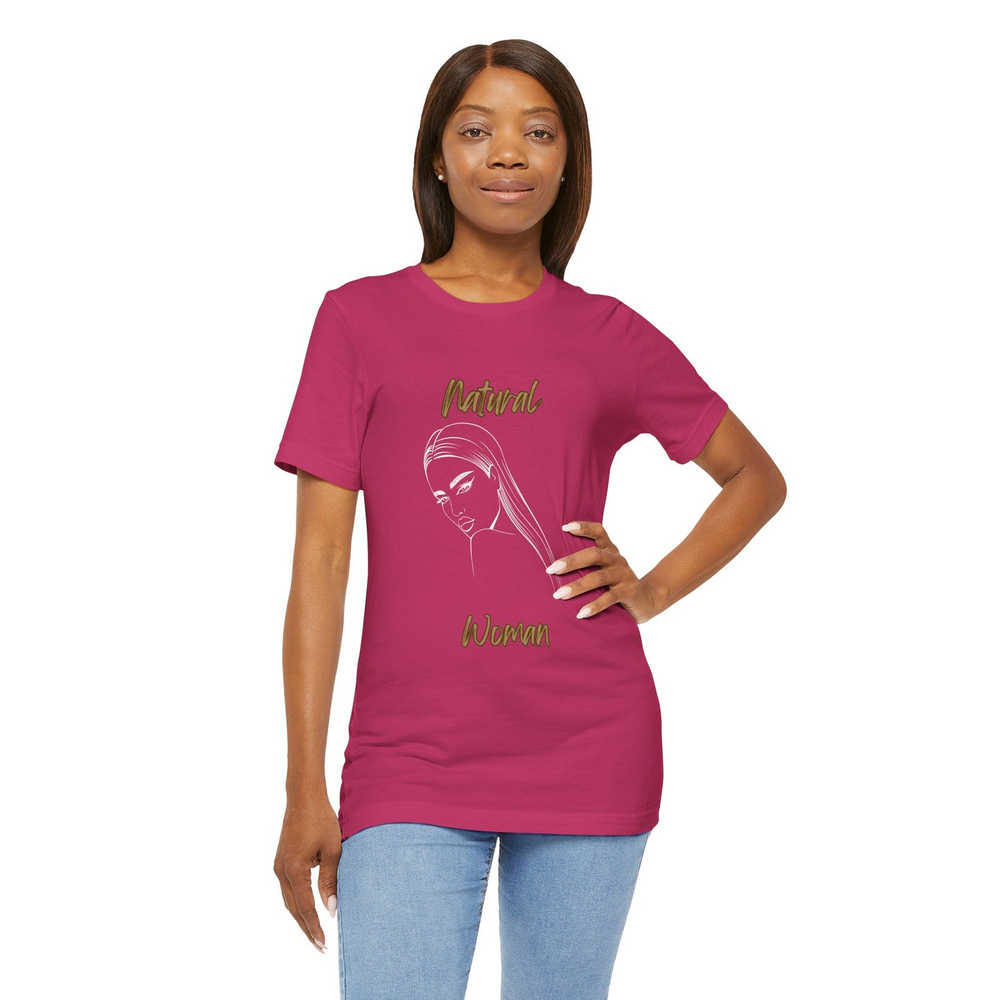 Natural Woman The Stare (WL) Short Sleeve T-Shirt