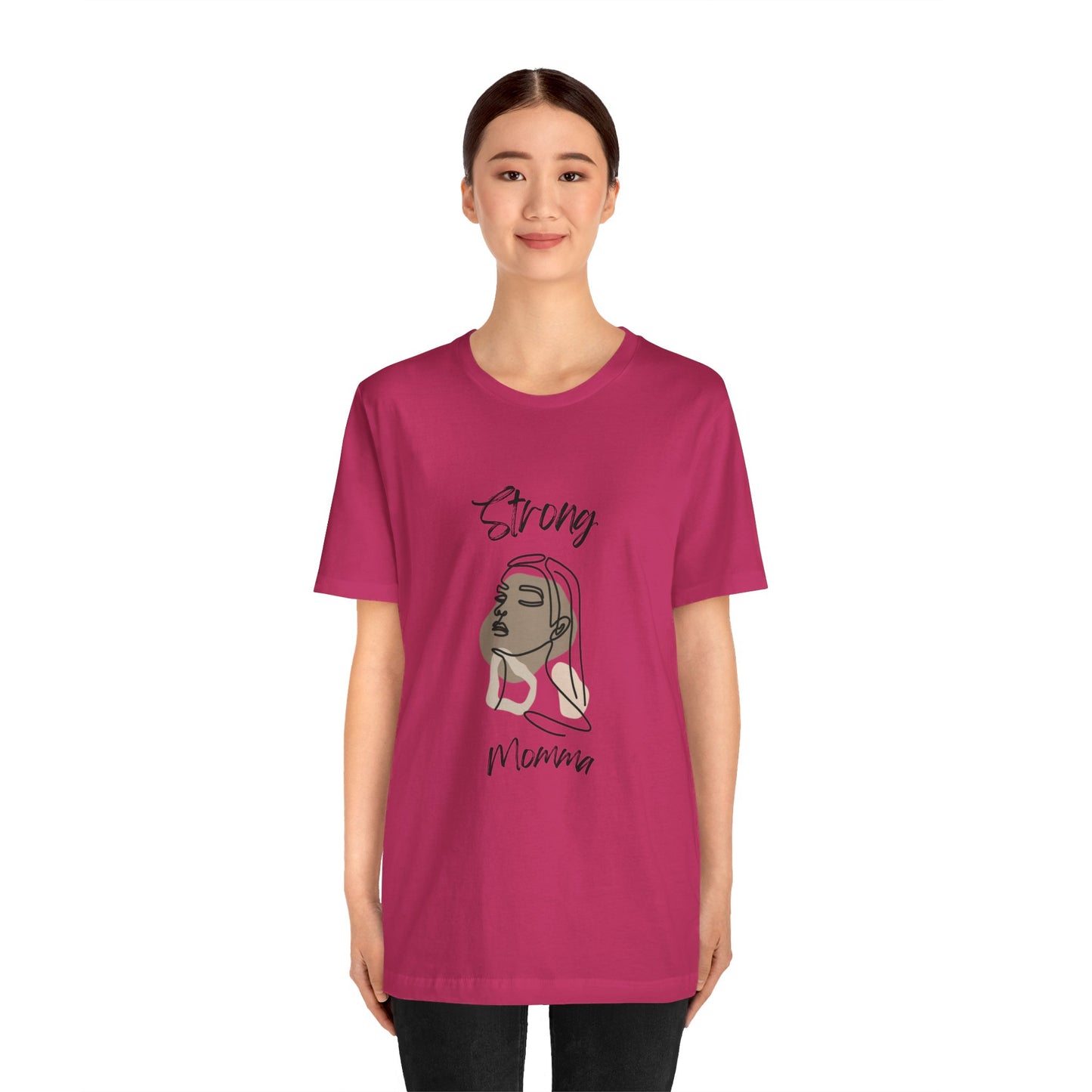 Strong Momma (BL) Short Sleeve T-Shirt EXPRESS DELIVERY ON SELECT COLORS