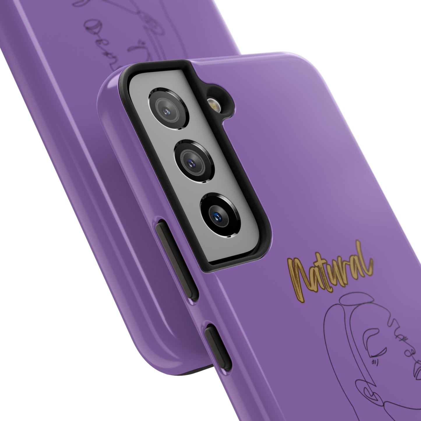 Natural Woman Calm (BL) Tough Phone Cases LIGHT PURPLE