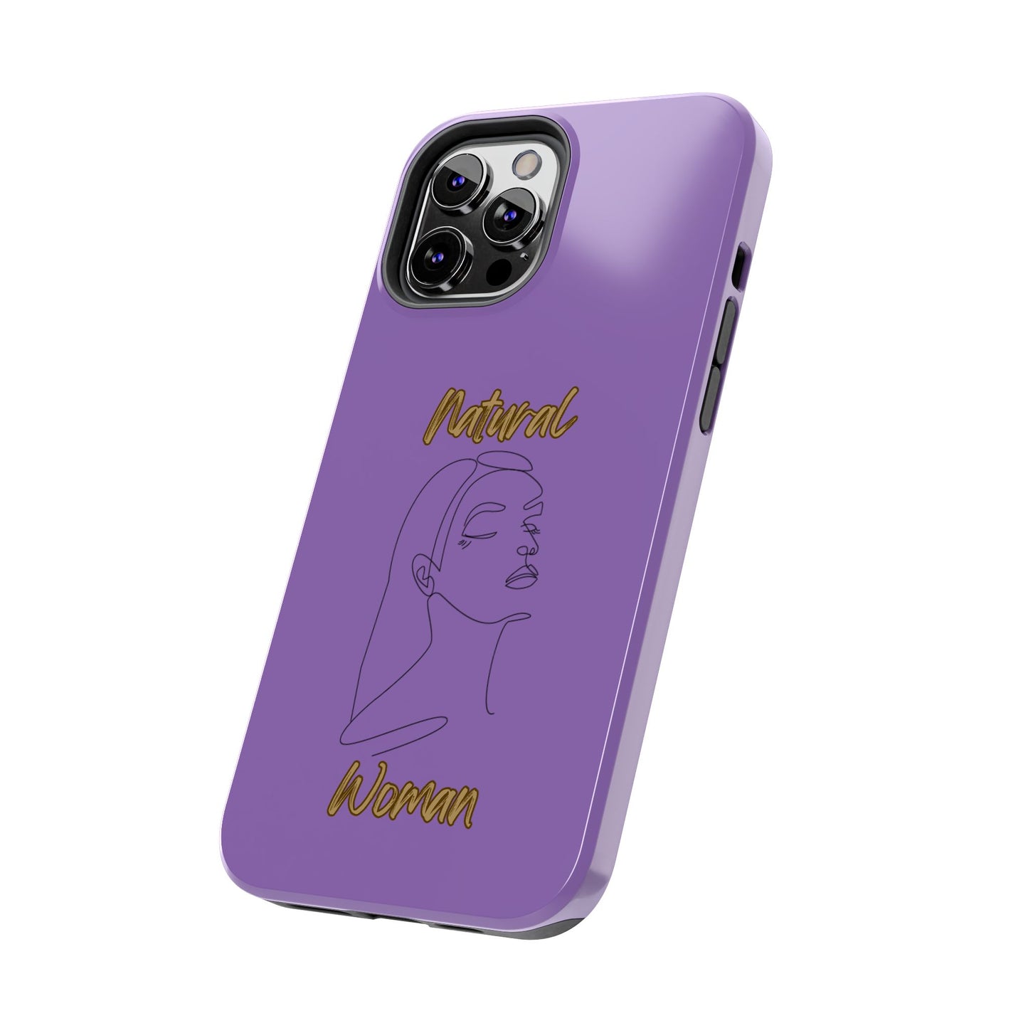 Natural Woman Calm (BL) Tough Phone Cases LIGHT PURPLE
