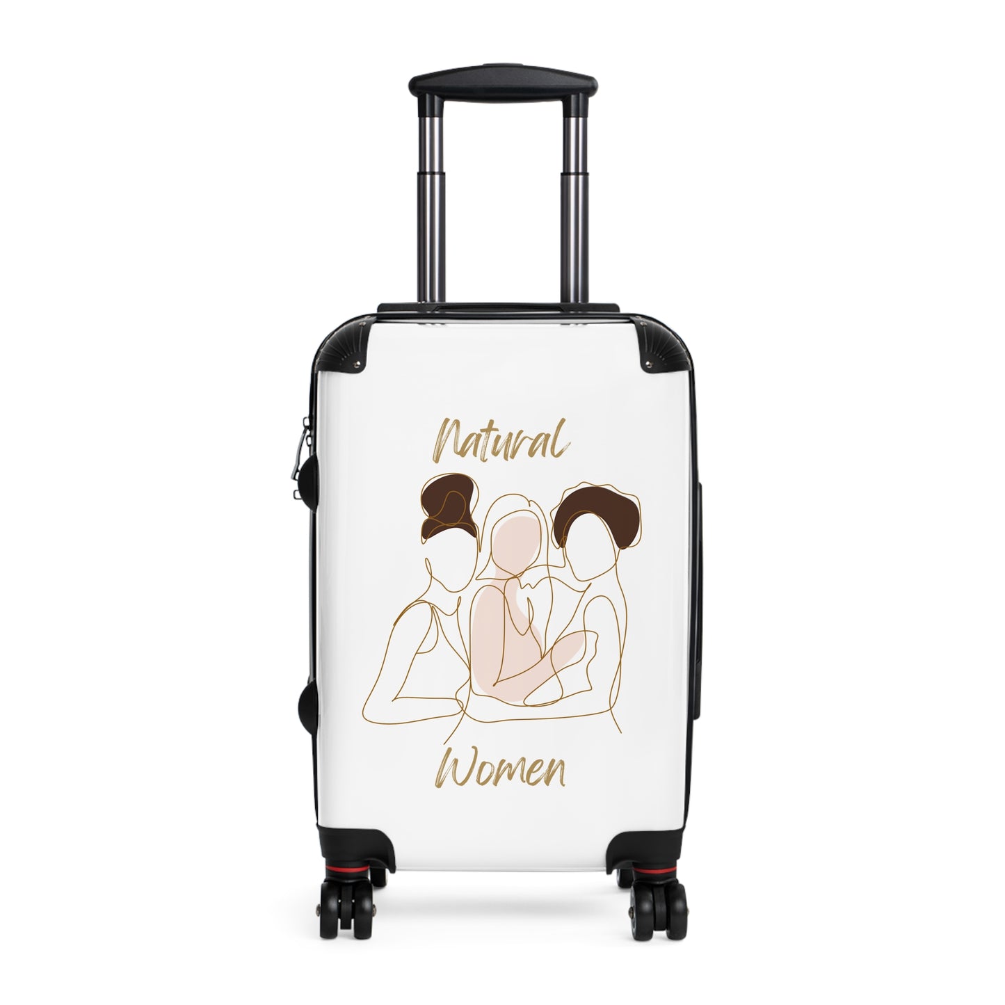 Natural Women Friends (BL) Suitcase WHITE