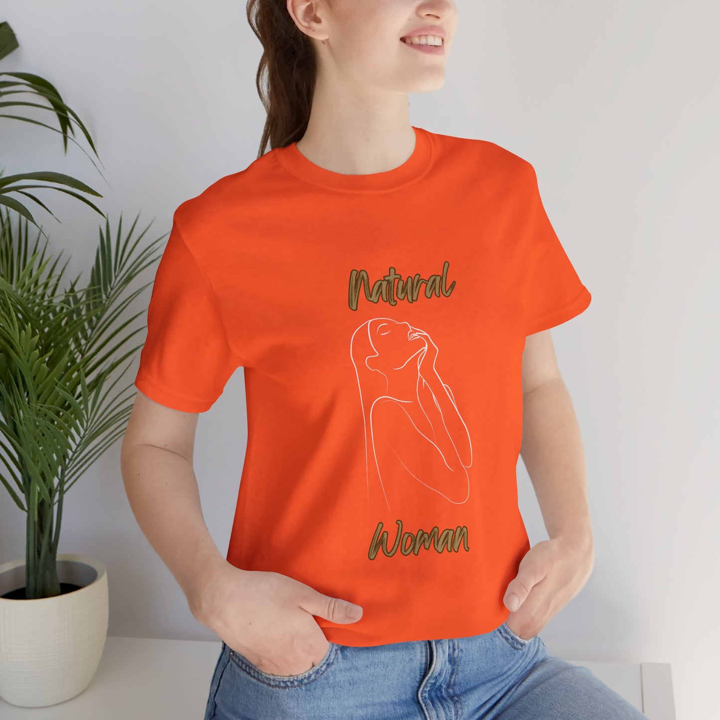 Natural Woman Thank You (WL) Short Sleeve T-Shirt