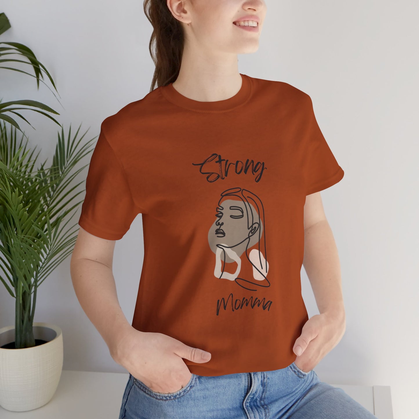 Strong Momma (BL) Short Sleeve T-Shirt EXPRESS DELIVERY ON SELECT COLORS