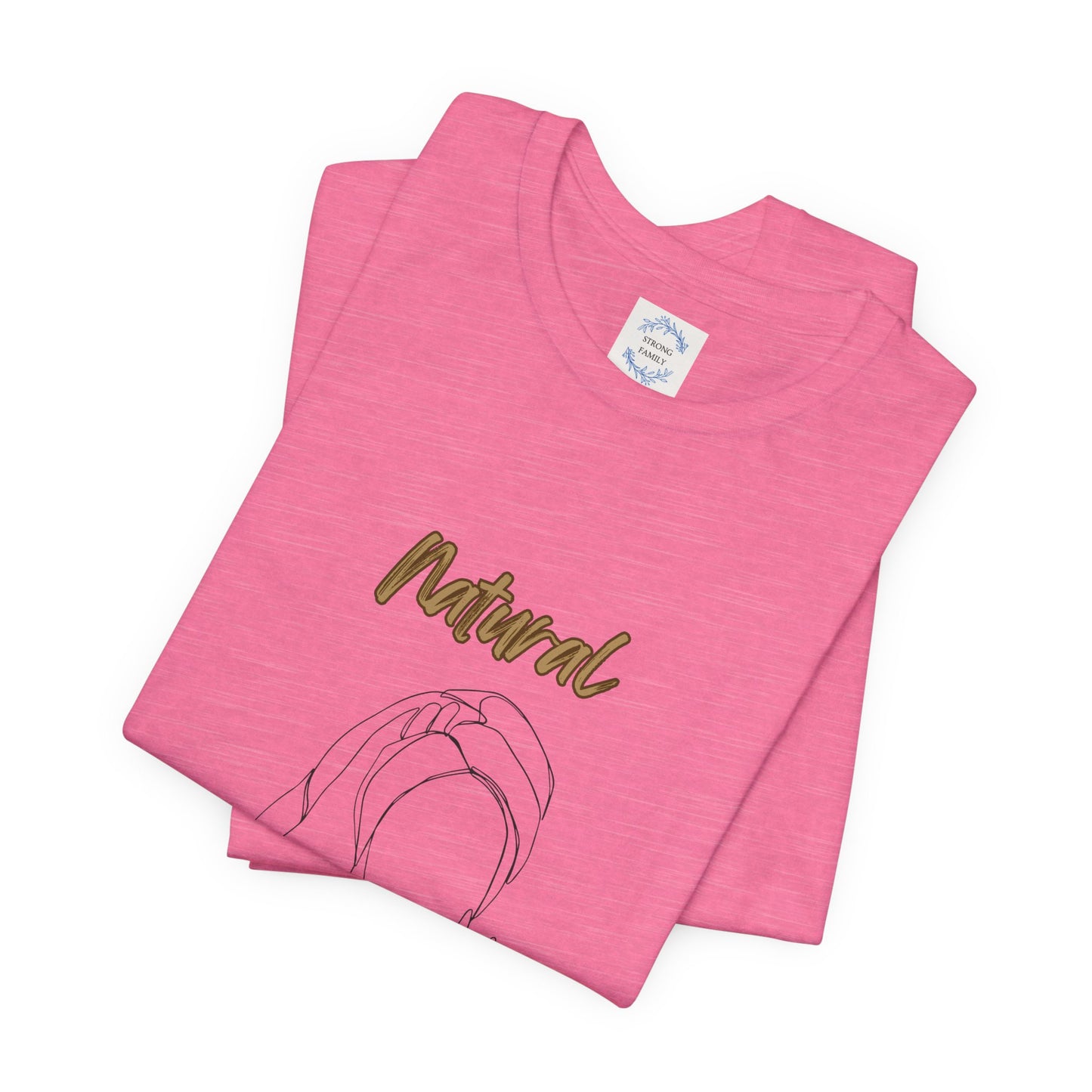 Natural Woman Towel Wrapped (BL) Short Sleeve T-Shirt