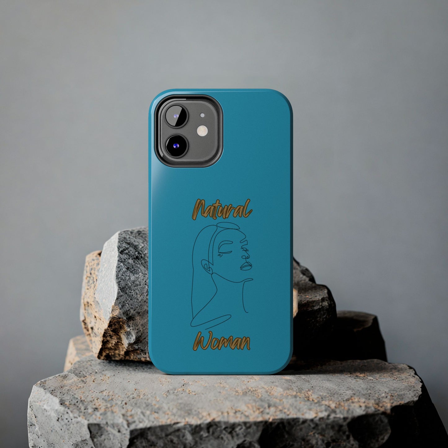 Natural Woman Calm (BL) Tough Phone Cases TURQOISE