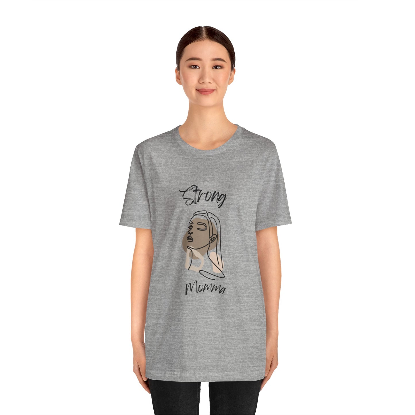 Strong Momma (BL) Short Sleeve T-Shirt EXPRESS DELIVERY ON SELECT COLORS