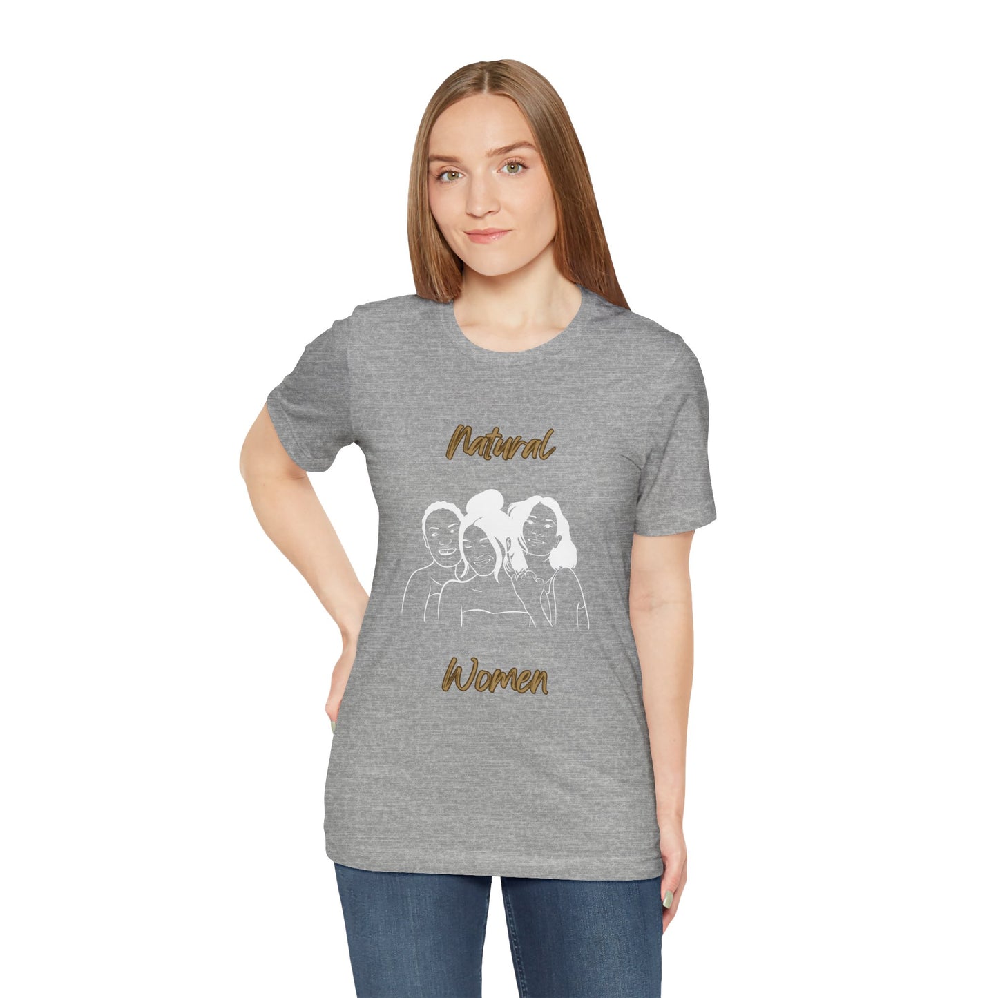 Natural Woman Laughing Friends (WL) Short Sleeve T-Shirt