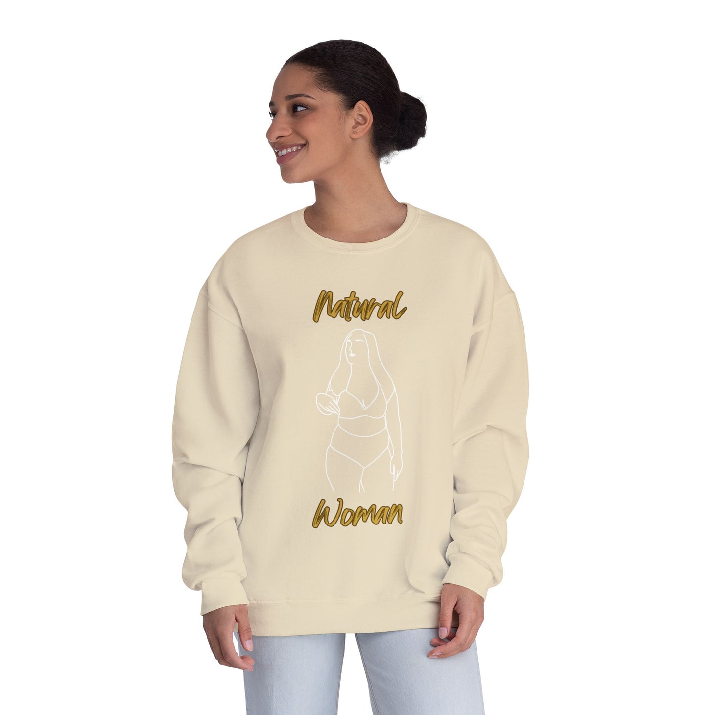 Natural Woman Full Beauty (WL) Crewneck Sweatshirt