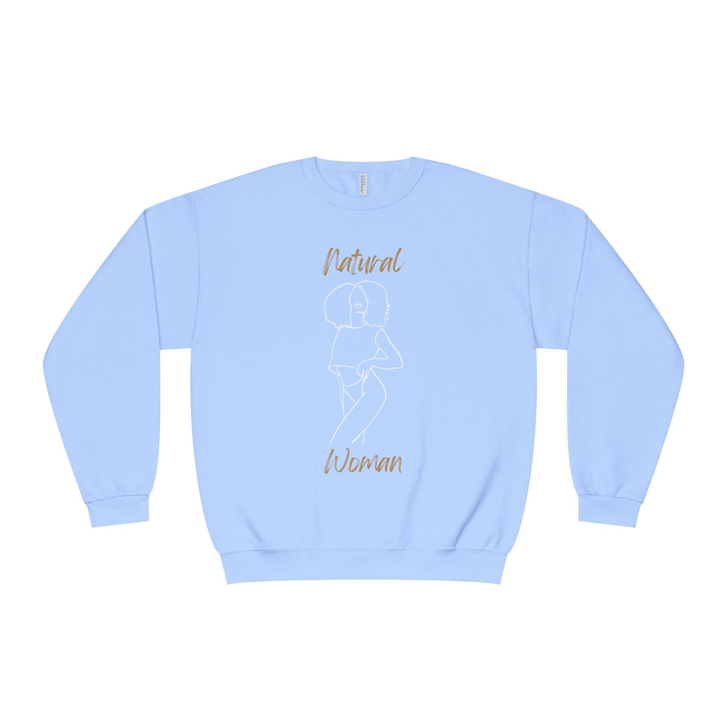 Natural Woman Pose (WL) Crewneck Sweatshirt