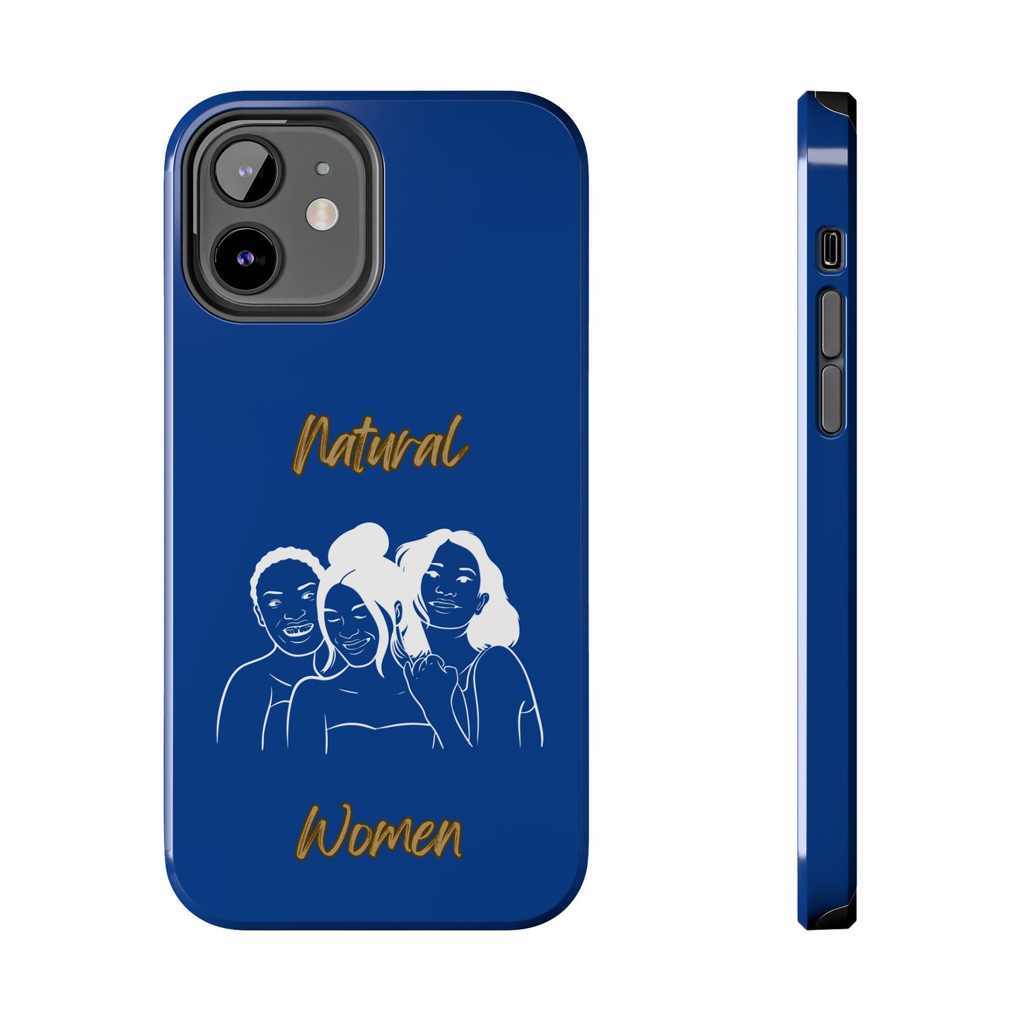 Natural Women Laughing Friends (WL)Tough Phone Cases DARK BLUE