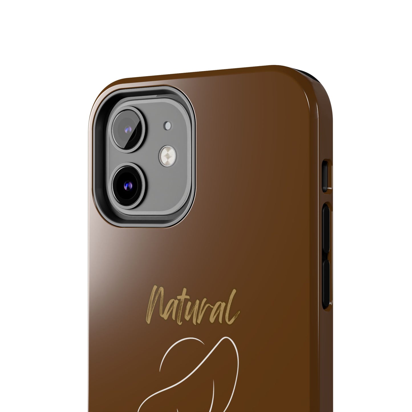 Natural Woman Sun Hat (WL) Tough Phone Cases BROWN