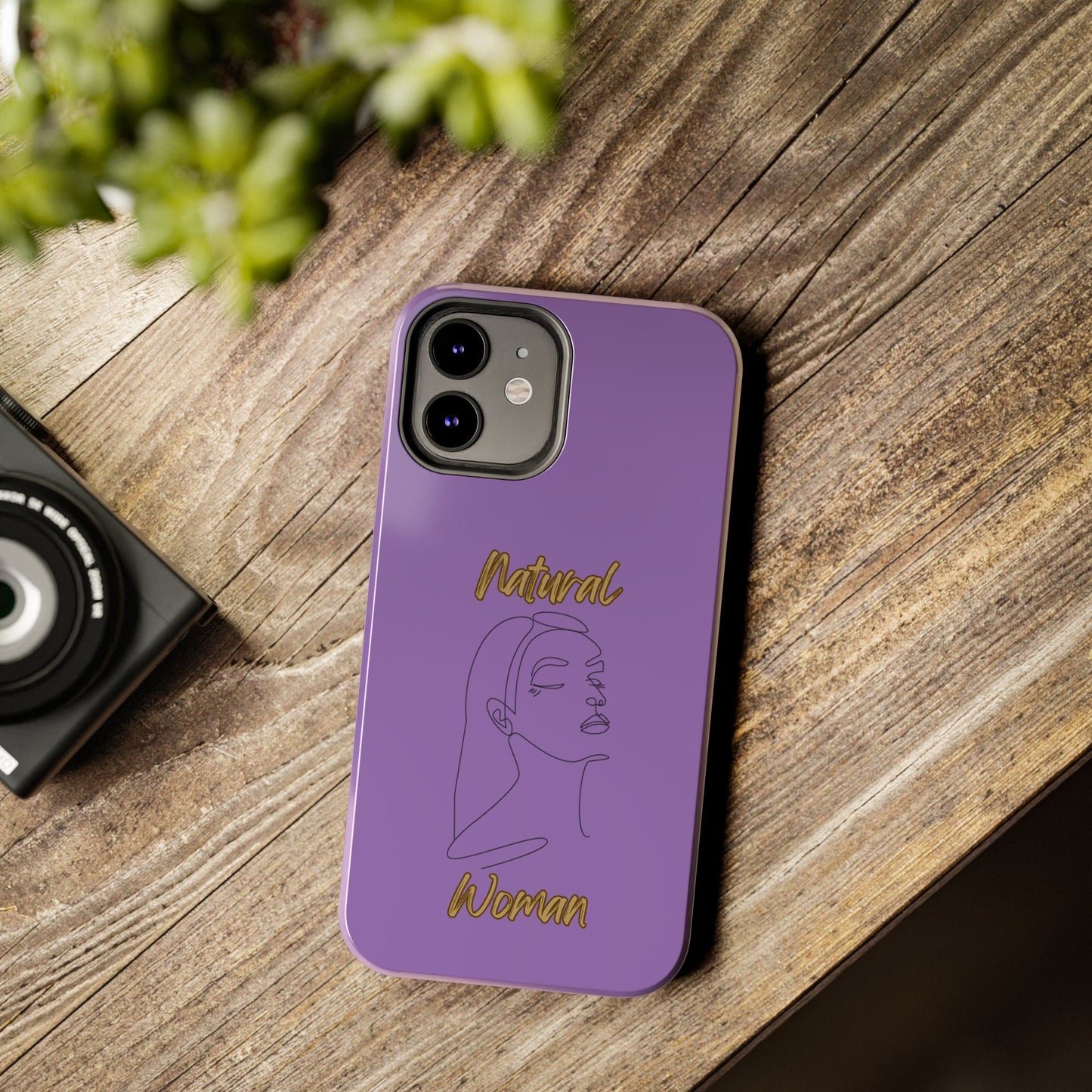 Natural Woman Calm (BL) Tough Phone Cases LIGHT PURPLE