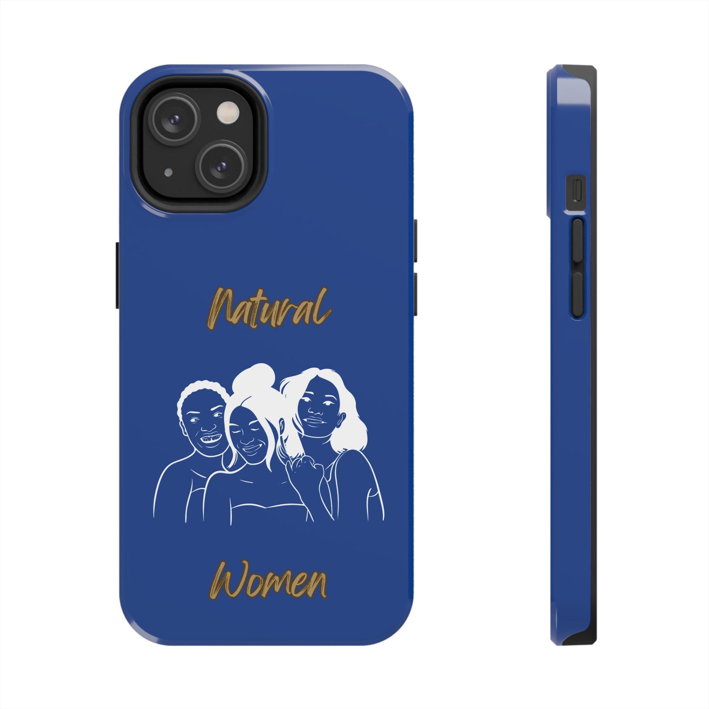Natural Women Laughing Friends (WL)Tough Phone Cases DARK BLUE