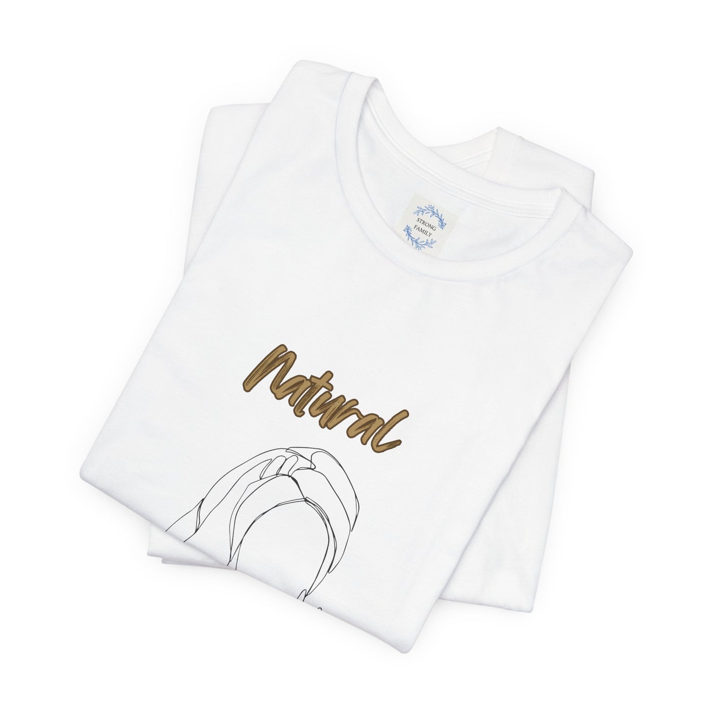 Natural Woman Towel Wrapped (BL) Short Sleeve T-Shirt