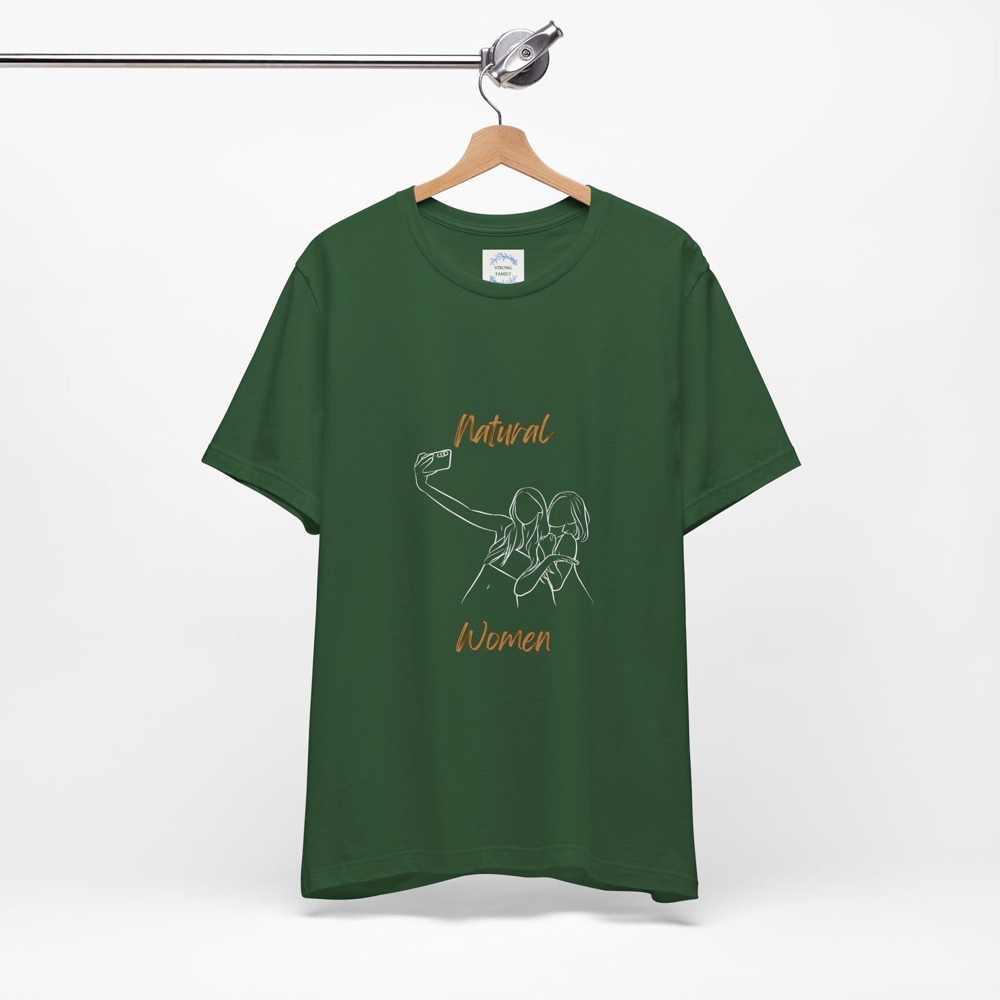 Natural Women Friends Selfie (WL) Short Sleeve T-Shirt