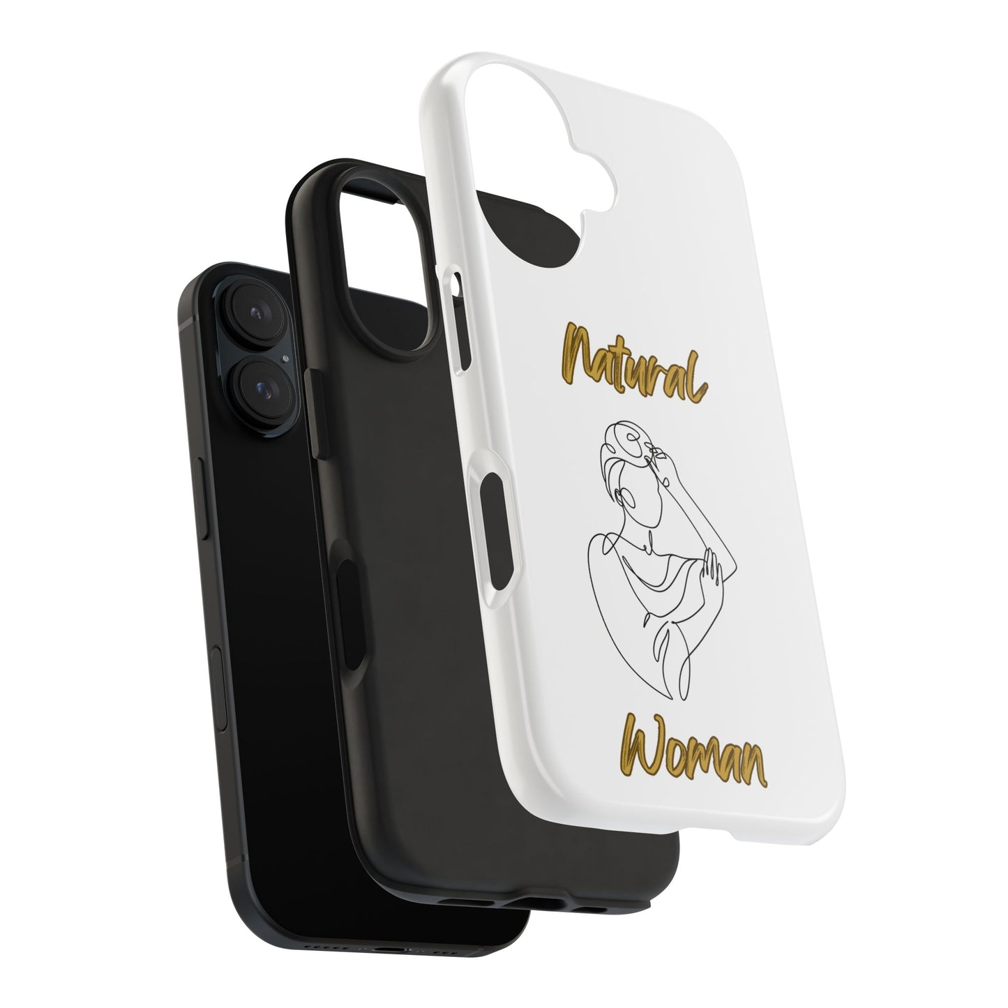 Natural Woman Style (BL)Tough Phone Cases WHITE