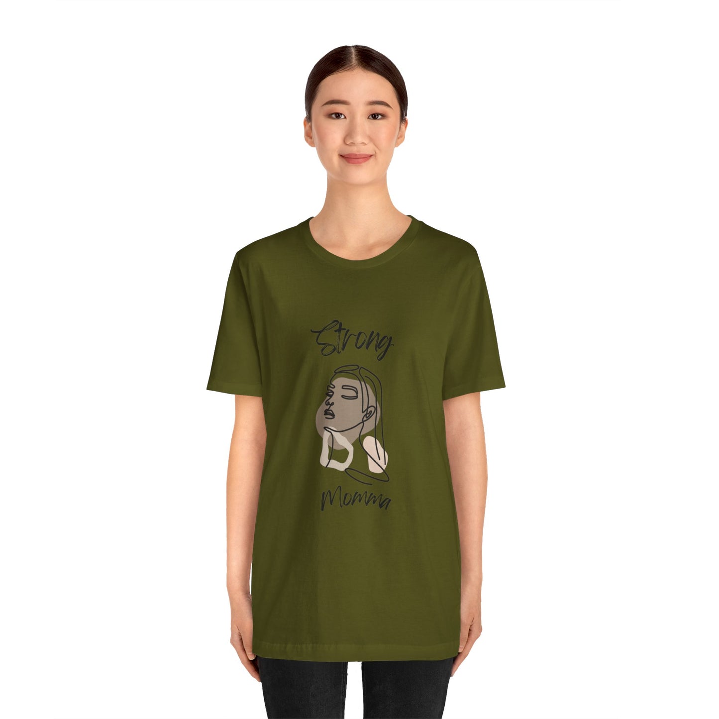 Strong Momma (BL) Short Sleeve T-Shirt EXPRESS DELIVERY ON SELECT COLORS