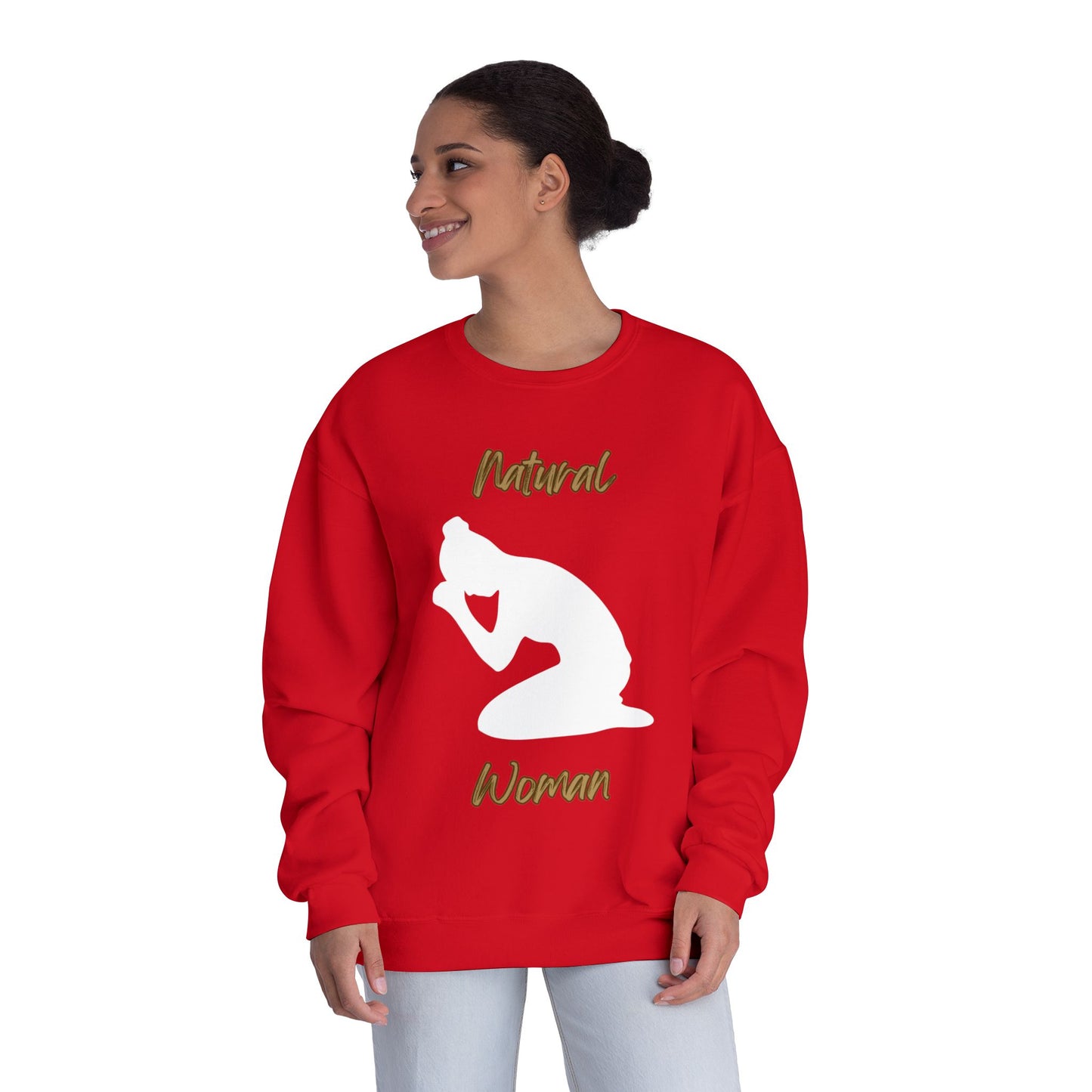 Natural Woman Pray (WL) Crewneck Sweatshirt