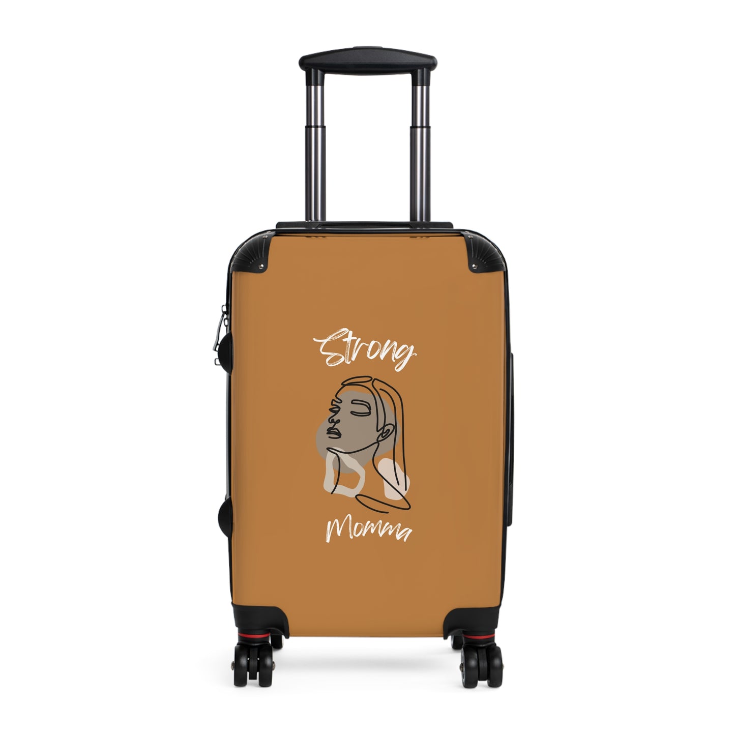 Strong Momma (WL) Luggage Bags LIGHT BROWN