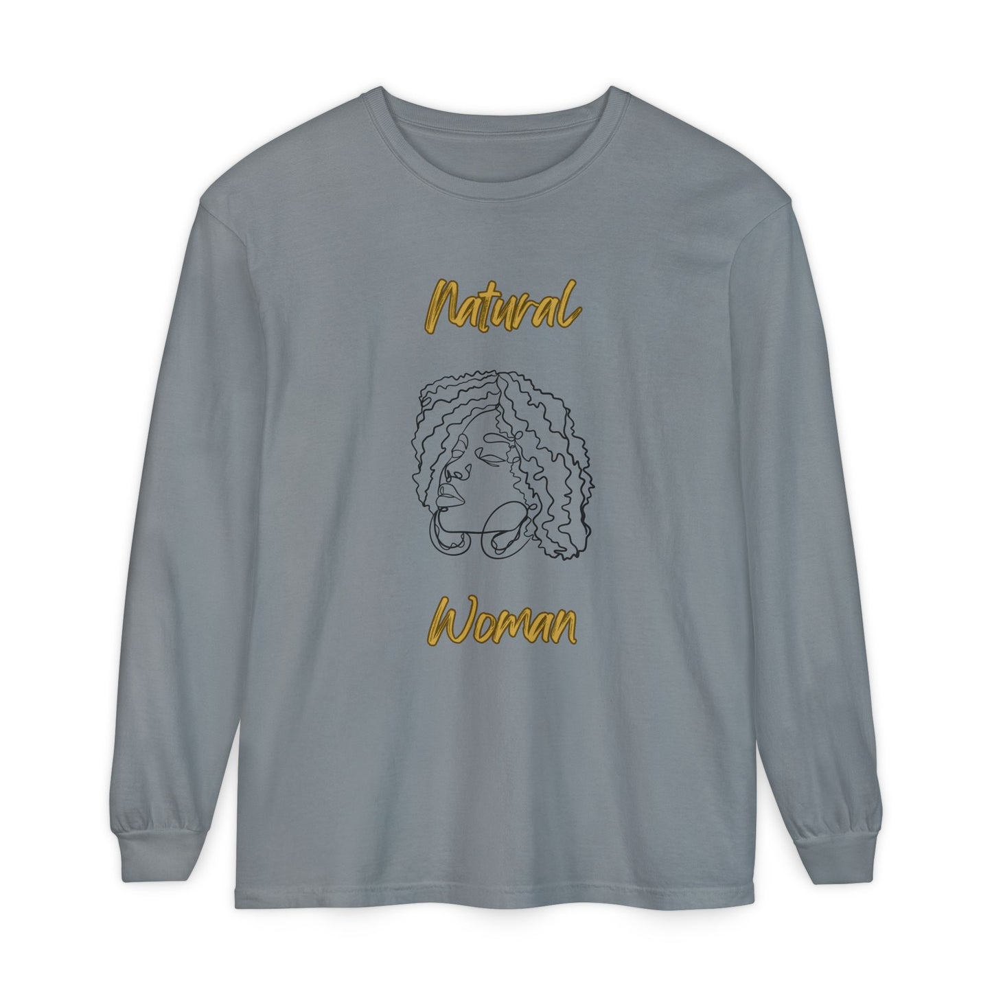 Natural Woman Naturally Me (BL) Long Sleeve T-Shirt