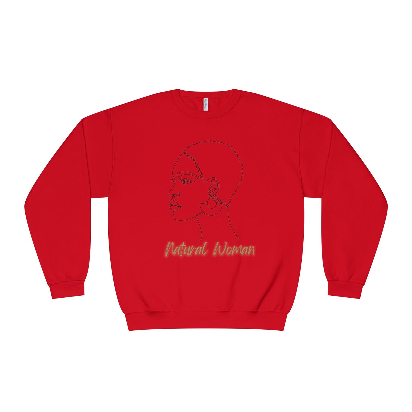 Natural Woman Finger Waves (BL) Crewneck Sweatshirt