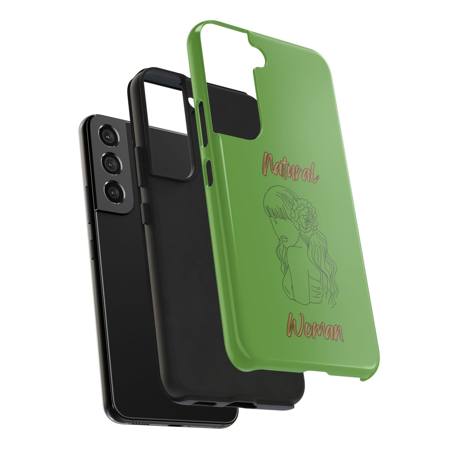 Natural Woman Newness (BL)Tough Phone Cases GREEN