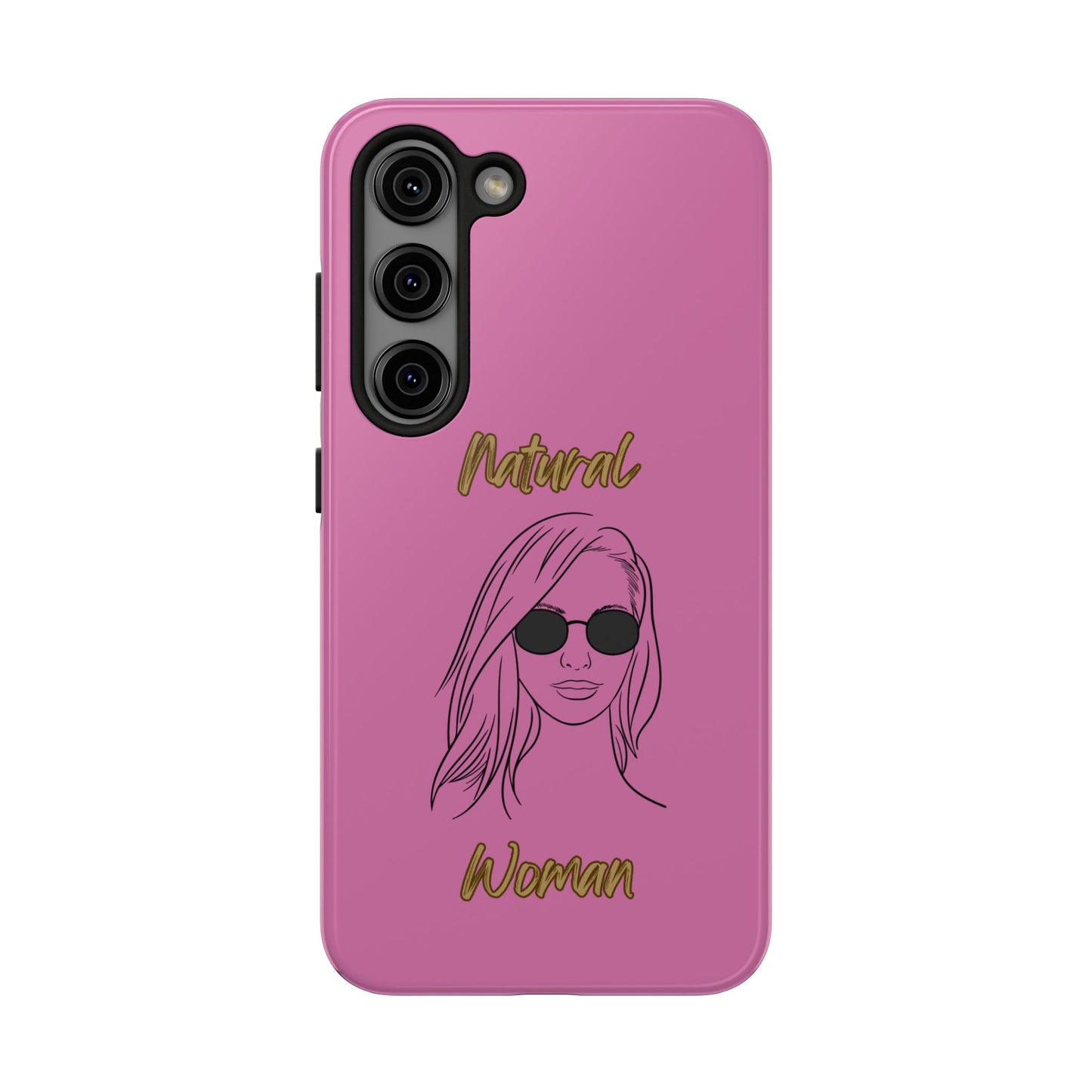 Natural Woman Shades (BL)Tough Phone Cases LIGHT PINK
