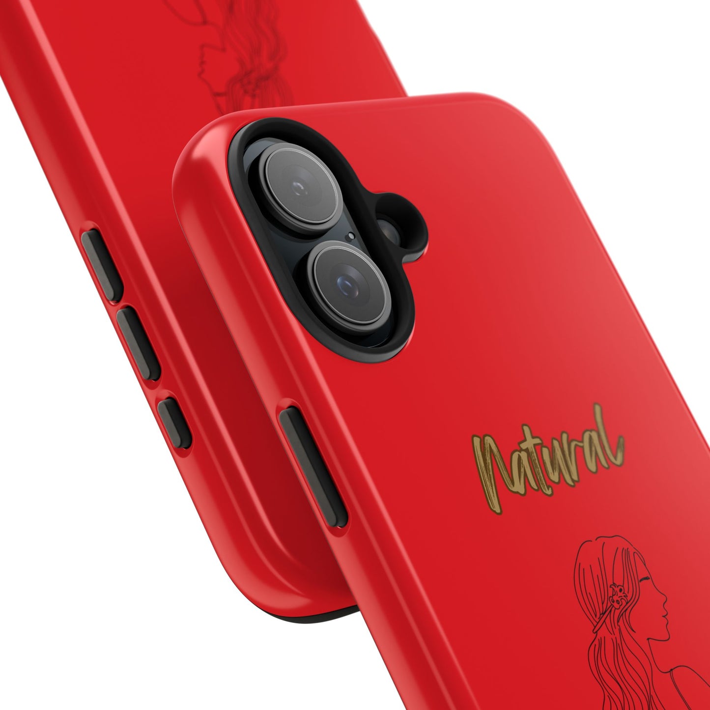 Natural Woman Young Woman (BL)Tough Phone Cases RED