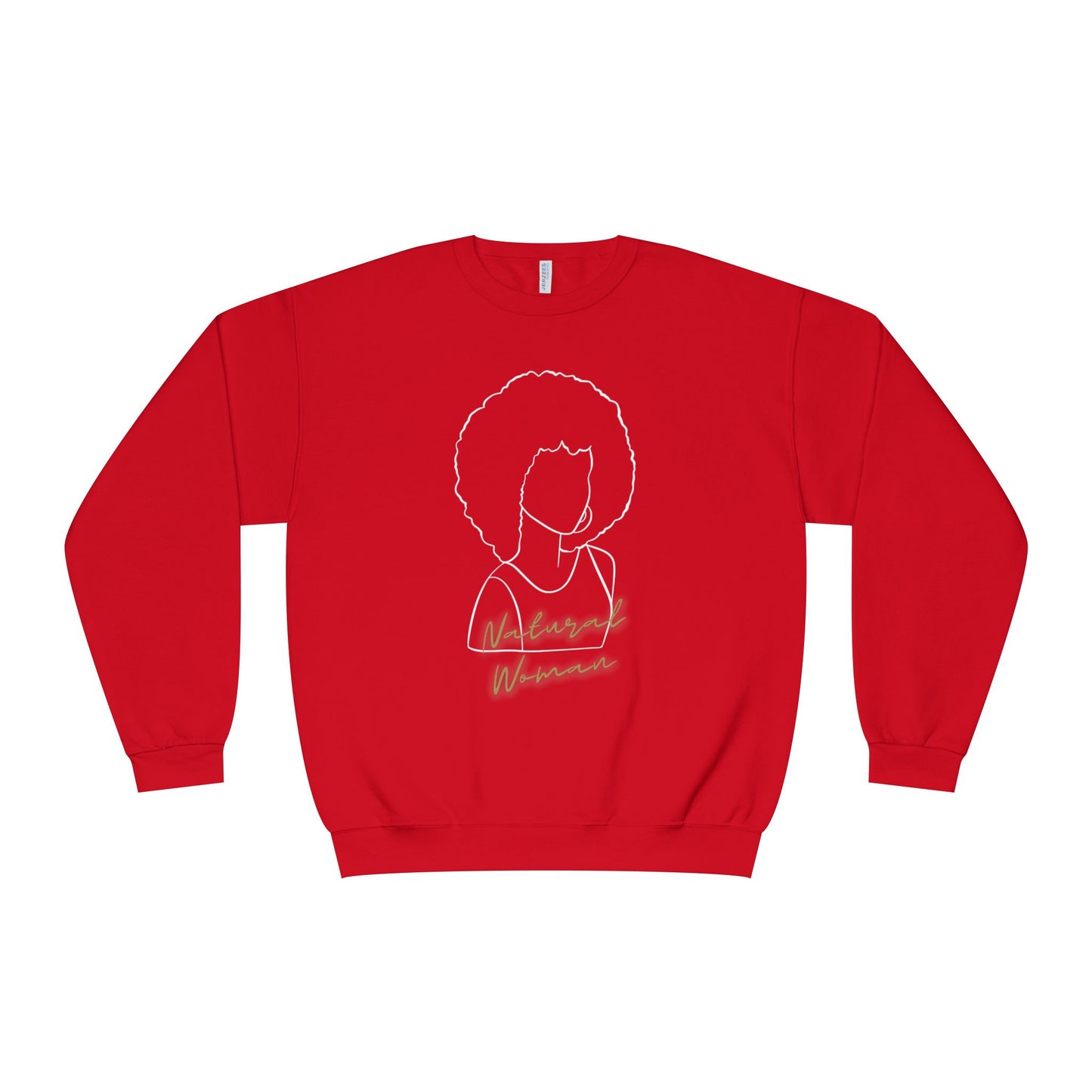 Natural Woman Afro (WL) Crewneck Sweatshirt
