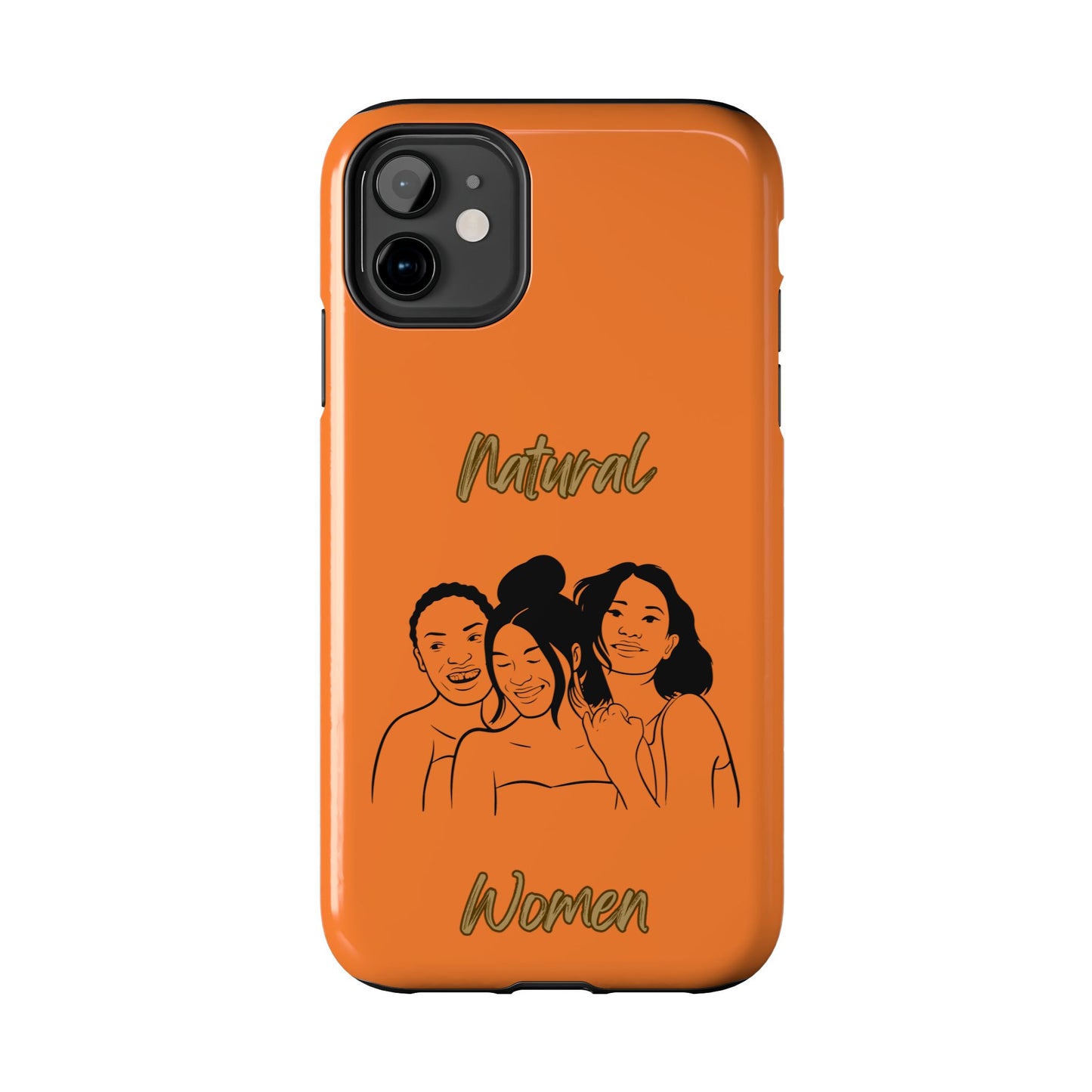 Natural Women Laughing Friends (BL)Tough Phone Cases CRUSTA
