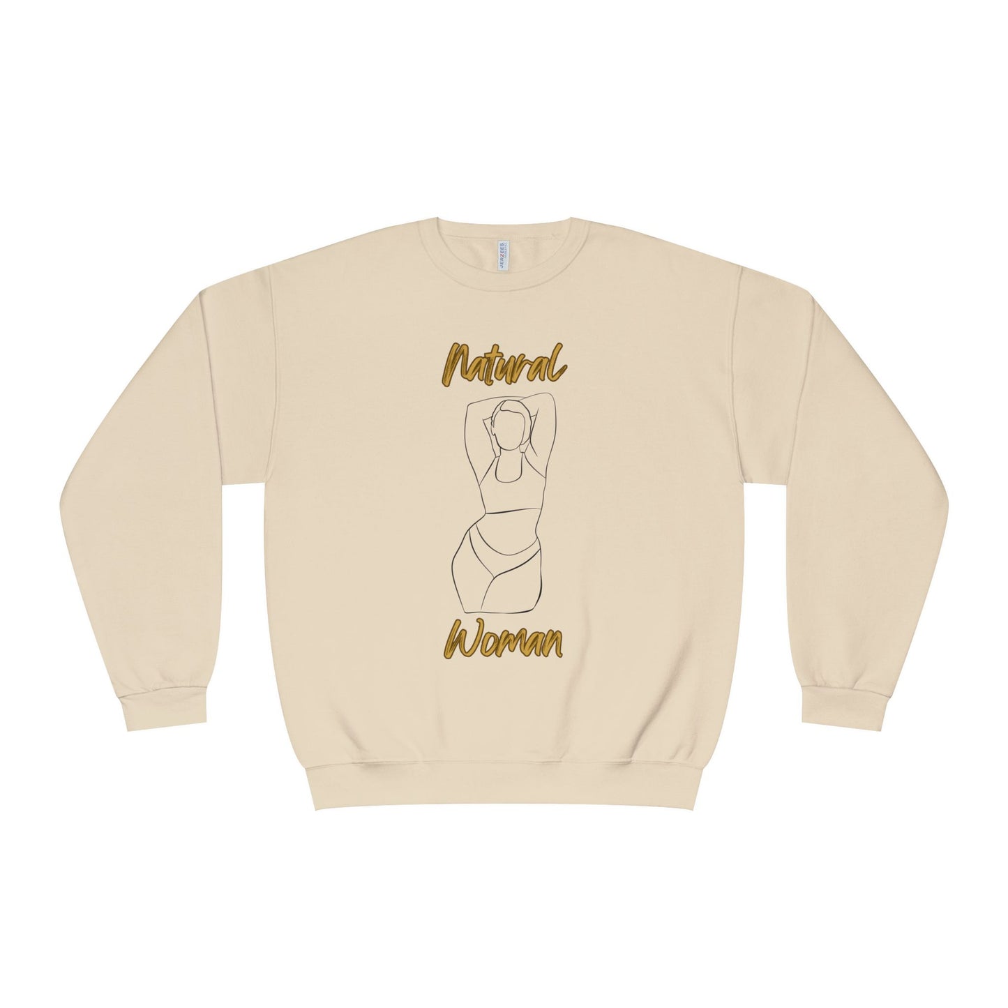 Natural Woman I Love Me (BL) Crewneck Sweatshirt