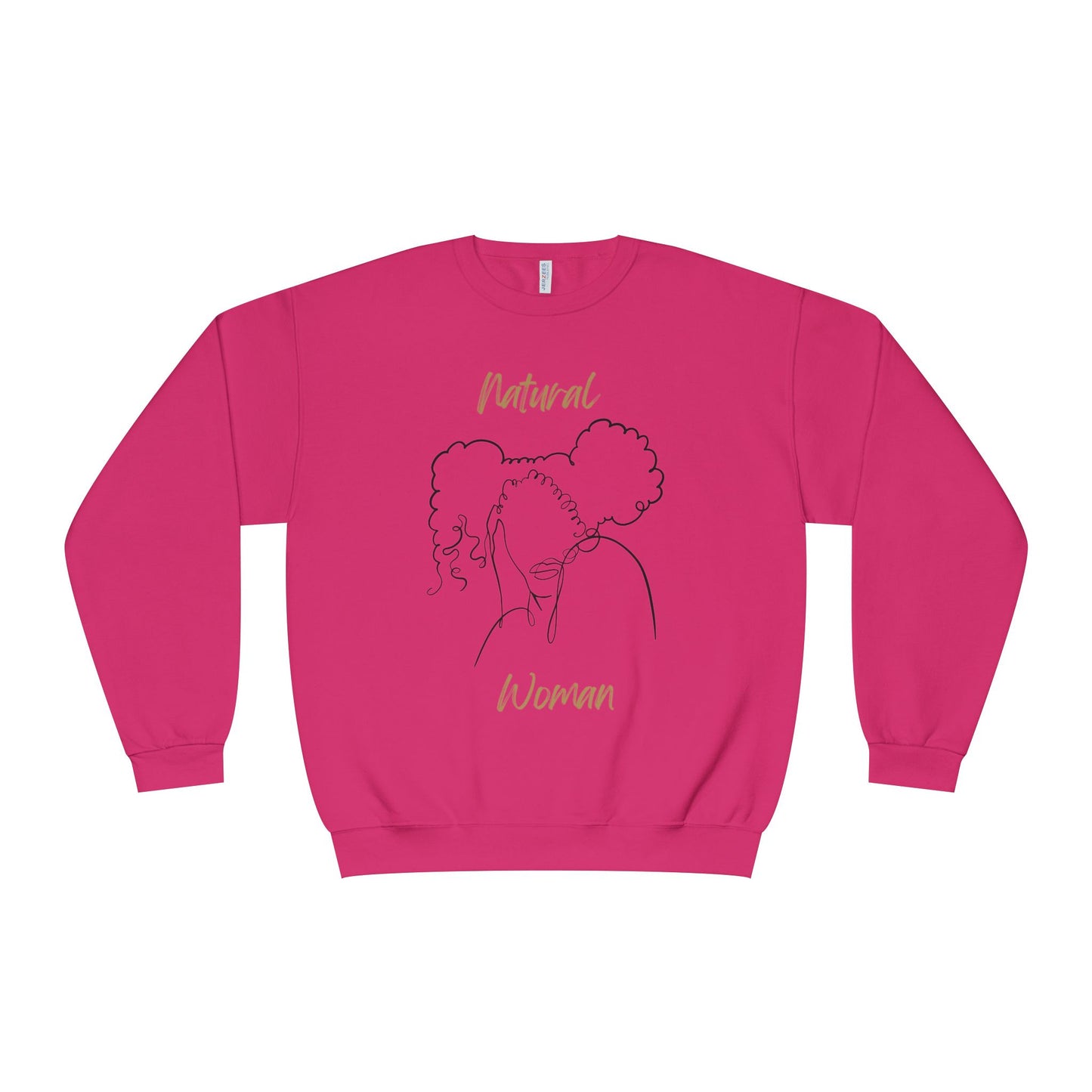 Natural Woman Twin Puffs (BL) Crewneck Sweatshirt