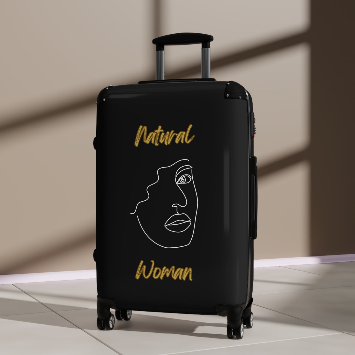 Natural Woman Peekaboo (WL) Suitcase BLACK