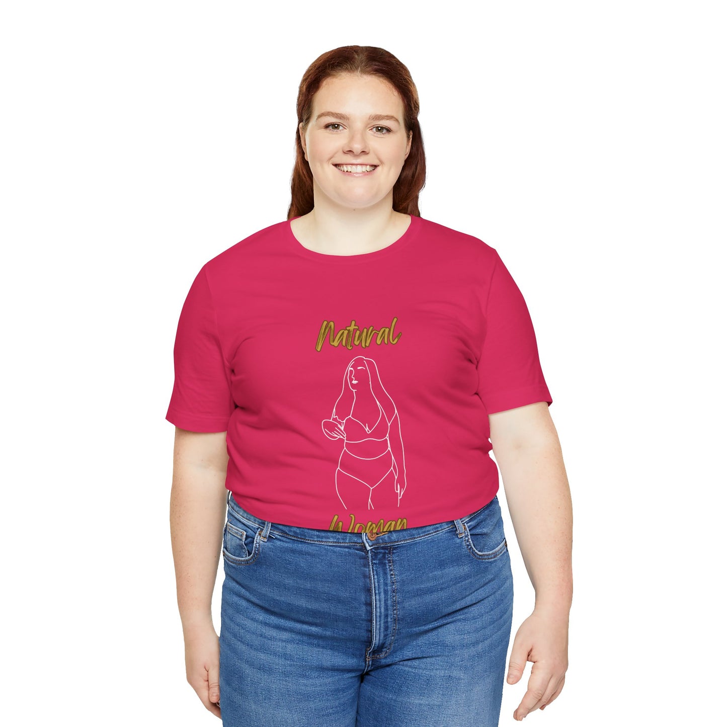 Natural Woman Full Beauty (WL) Short Sleeve T-Shirt