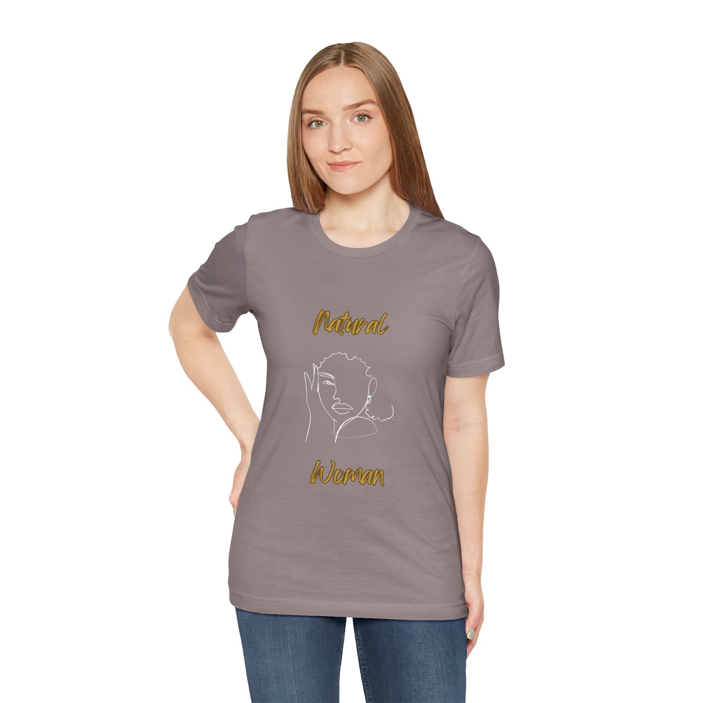 Natural Woman Let's Be Friends (WL) Short Sleeve T-Shirt