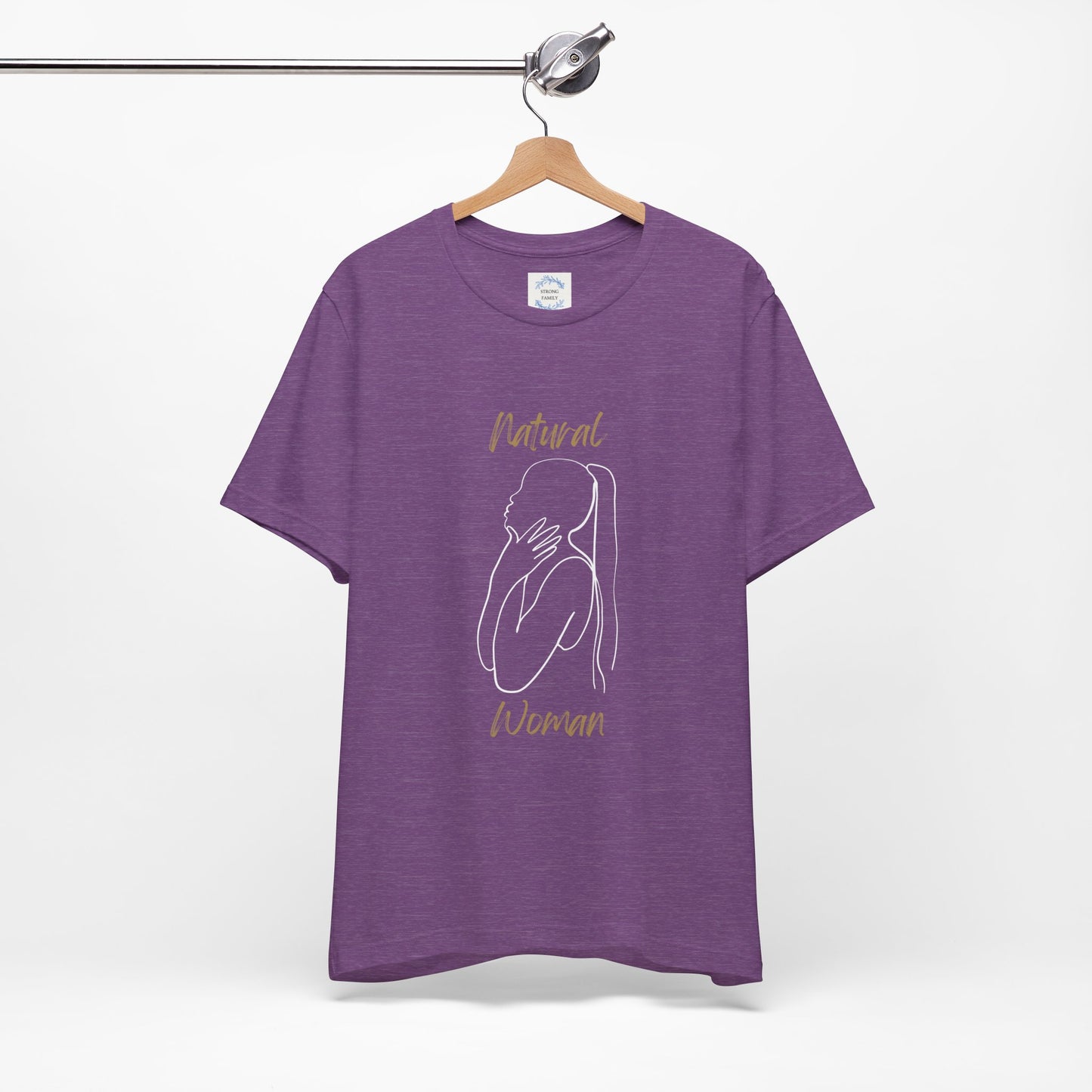 Natural Woman Ponytail (WL) Short Sleeve T-Shirt