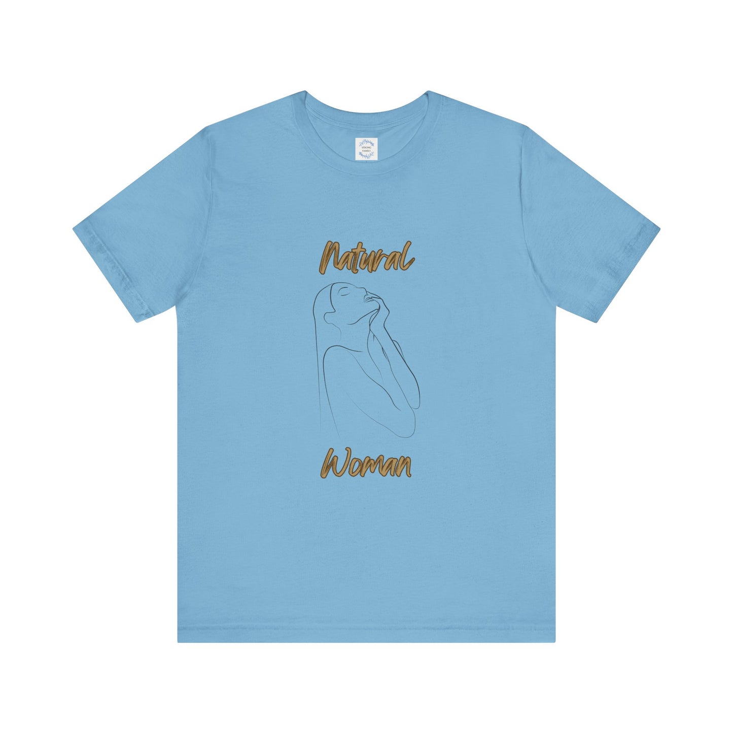 Natural Woman Thank You (BL) Short Sleeve T-Shirt